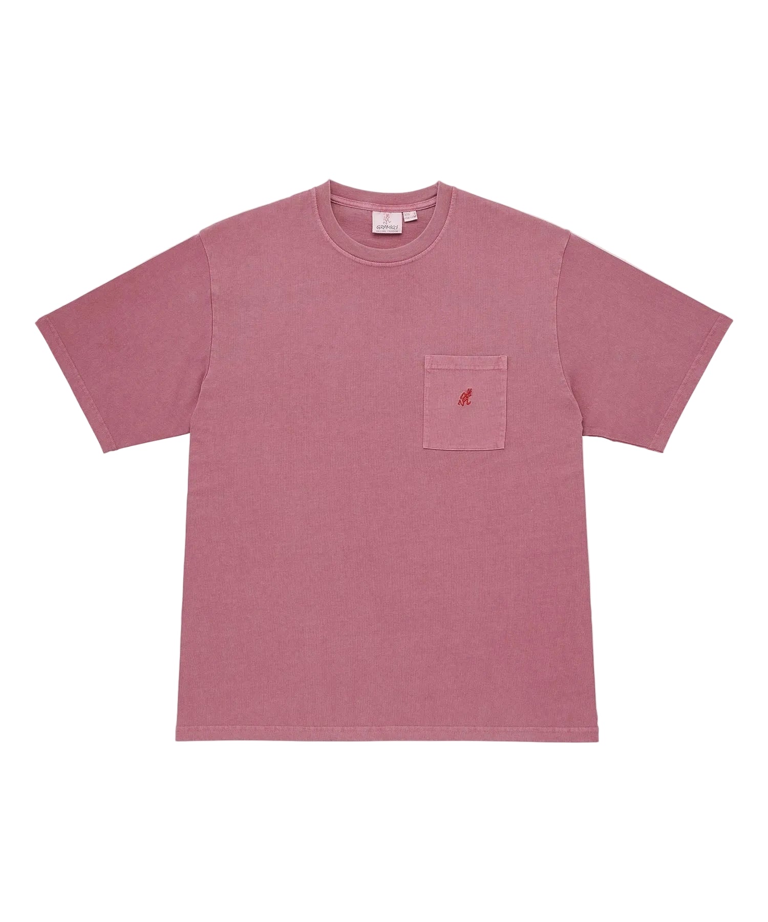 Gramicci Pigment Dyed One Point Tee (Red Pigment)