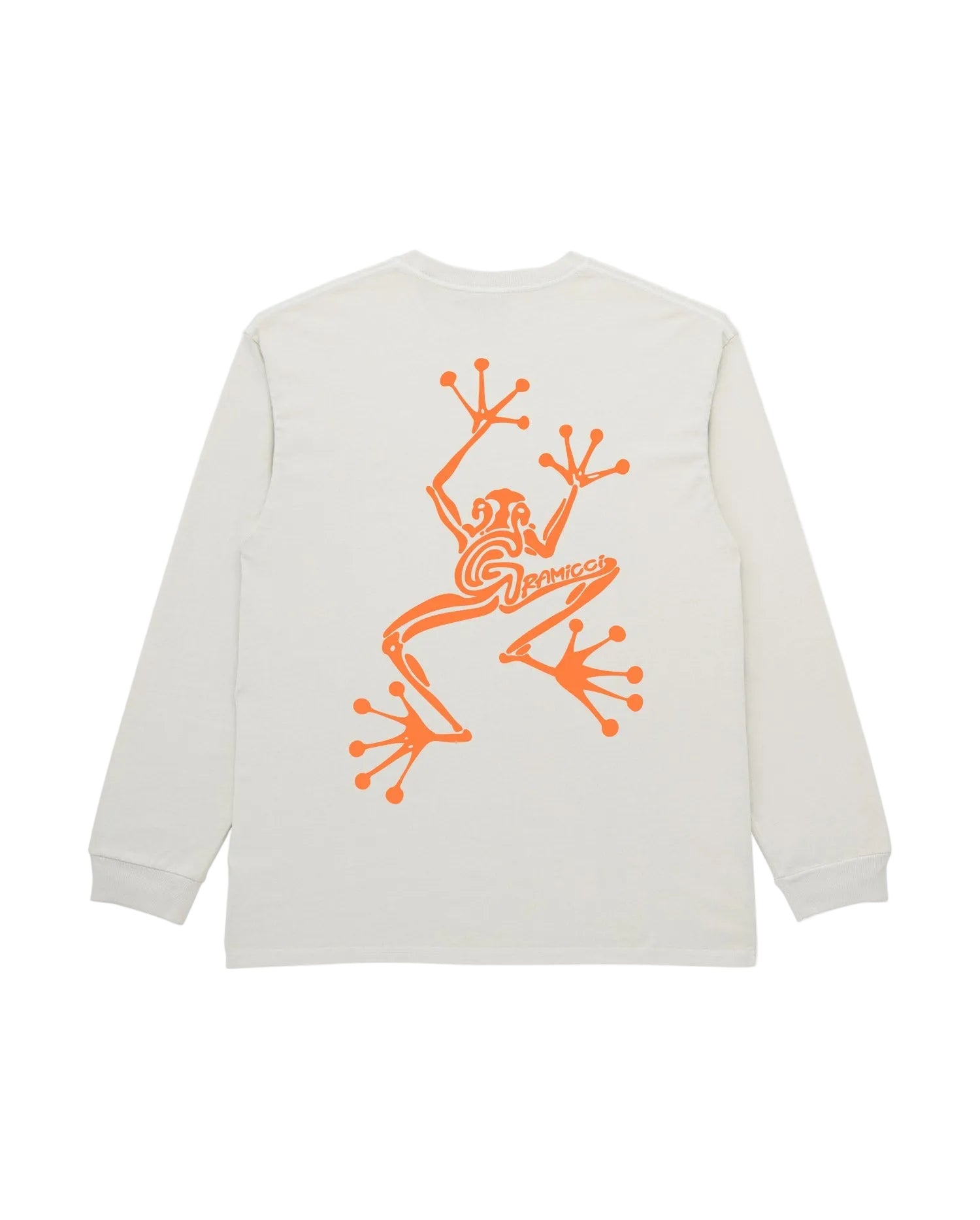Gramicci Sticky Hands Long Sleeve Tee (White)