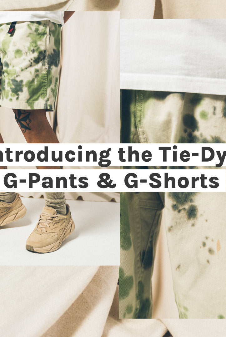 Introducing the Tie-Dye G-Pants and G-Shorts