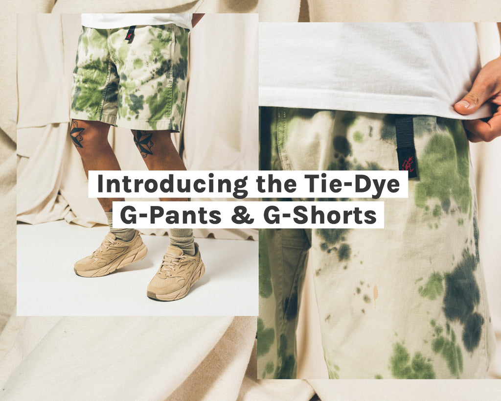 Introducing the Tie-Dye G-Pants and G-Shorts