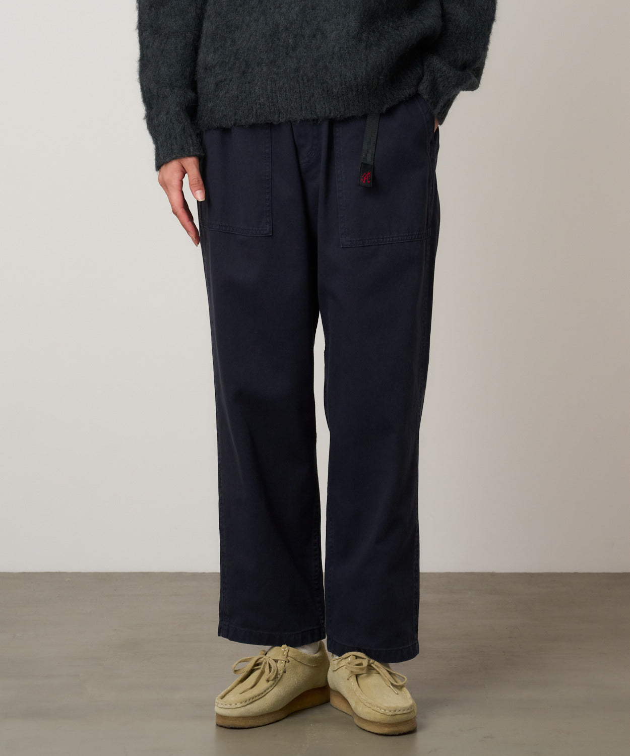 WM×GRAMICCI TAPERED PANTS 0 ネイビー Gramicci Loose Tapered Pants (Double Navy)