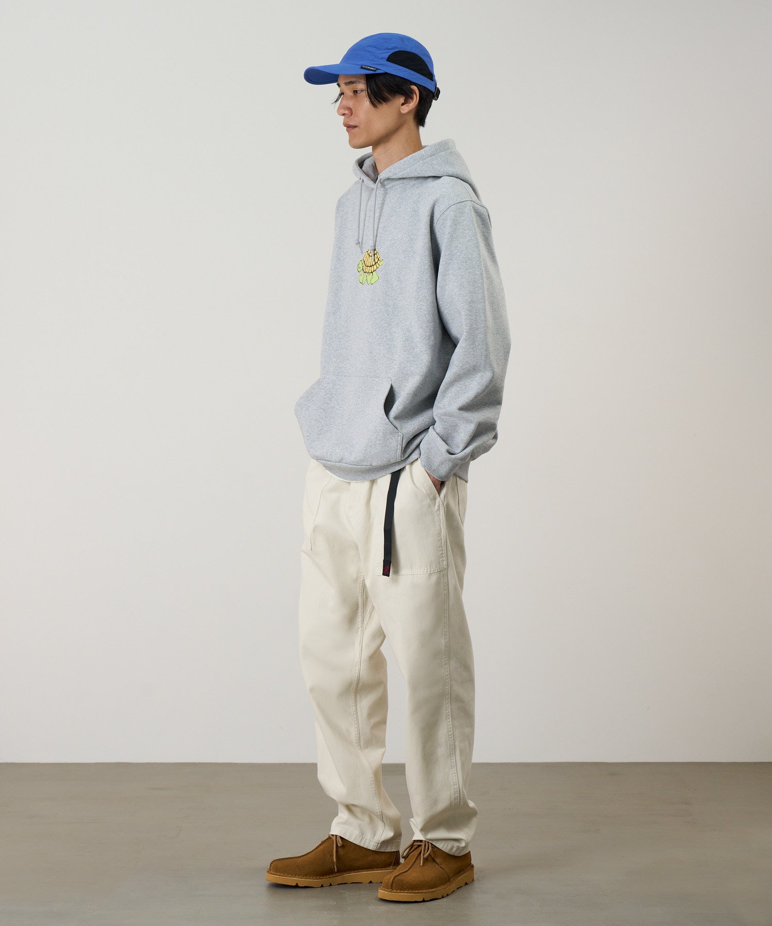 Gramicci Loose Tapered Ridge Pants (Greige)