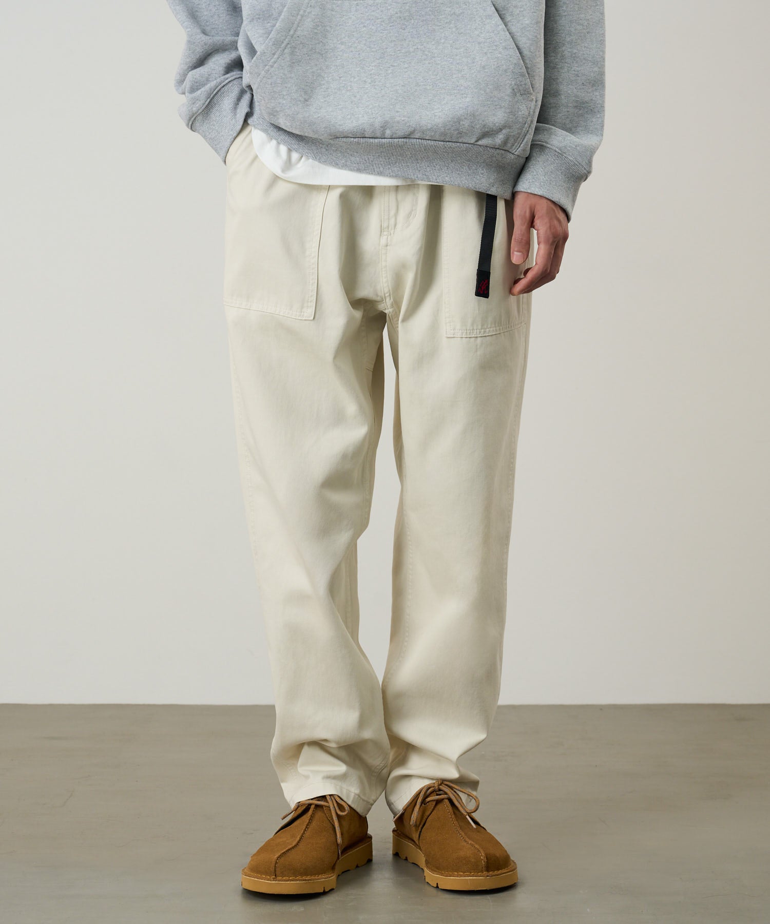 Gramicci LOOSE TAPERED RIDGE PANT M チノ Gramicci - Loose Tapered Ridge Pant - Pine | UP THERE