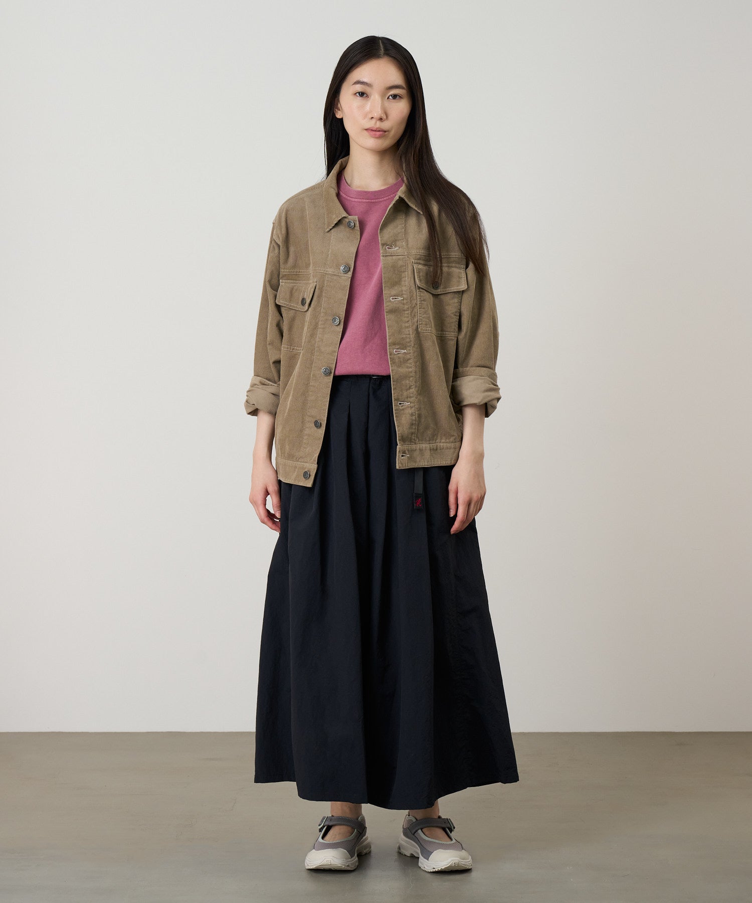 Gramicci Nylon Flare Pants (Black)