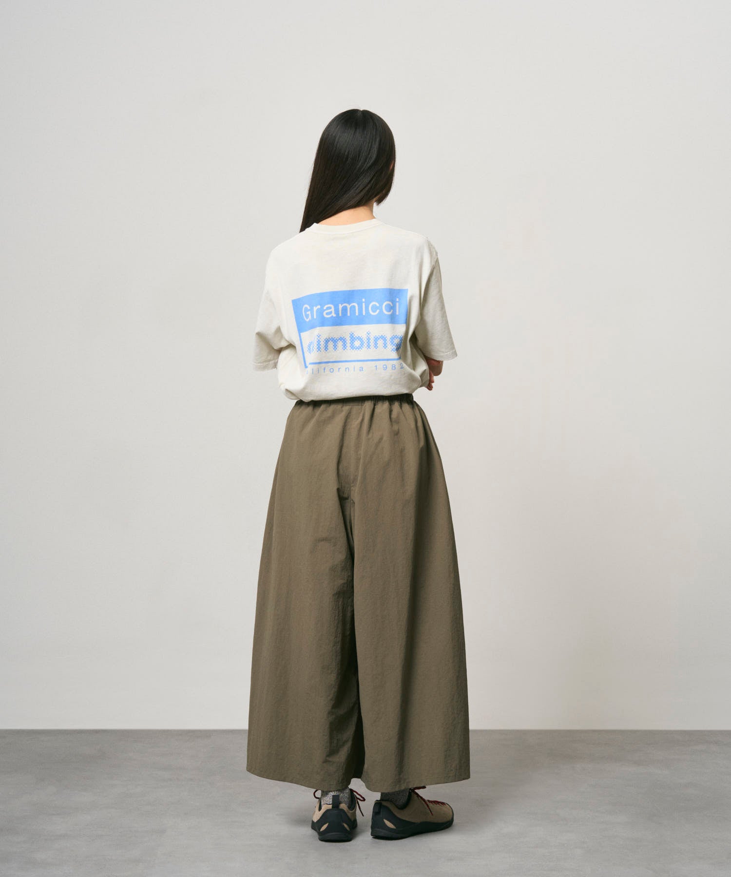Gramicci Nylon Flare Pants (Burnt Olive)
