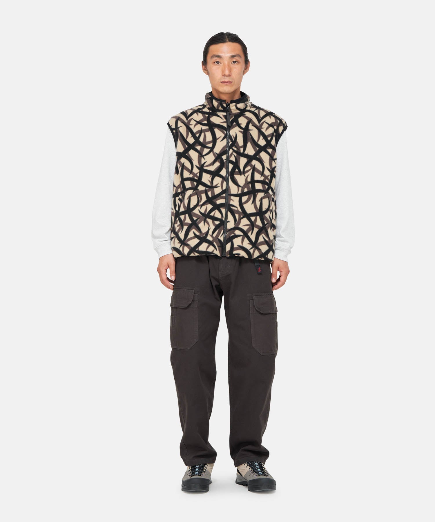 Gramicci Reversible Fleece Vest (Tribal Terra)
