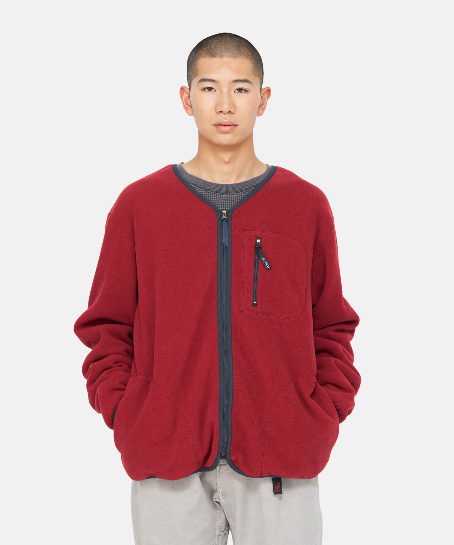 Gramicci Fleece Cardigan Zip up