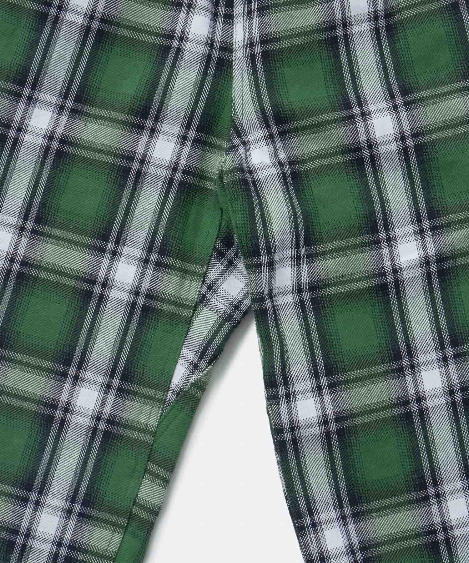 パンツ GRAMICCI FLANNEL STRETCH SLIM SLACKS L Gramicci Swell Flannel Checkered Pant