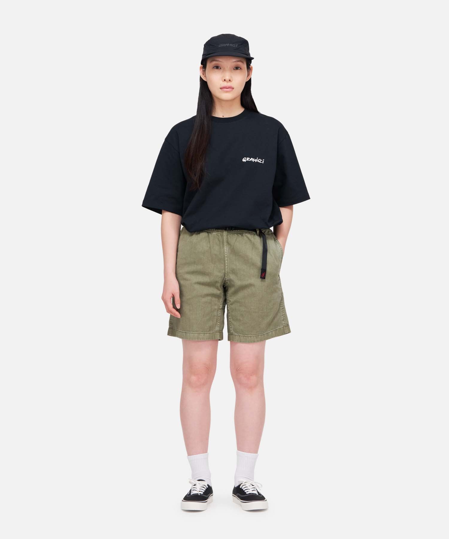 新品 Gramicci G-SHORT PIGMENT DYE MOSS L Gramicci G-Short Pigment Dye Moss - Made in Vietnam | Shorts