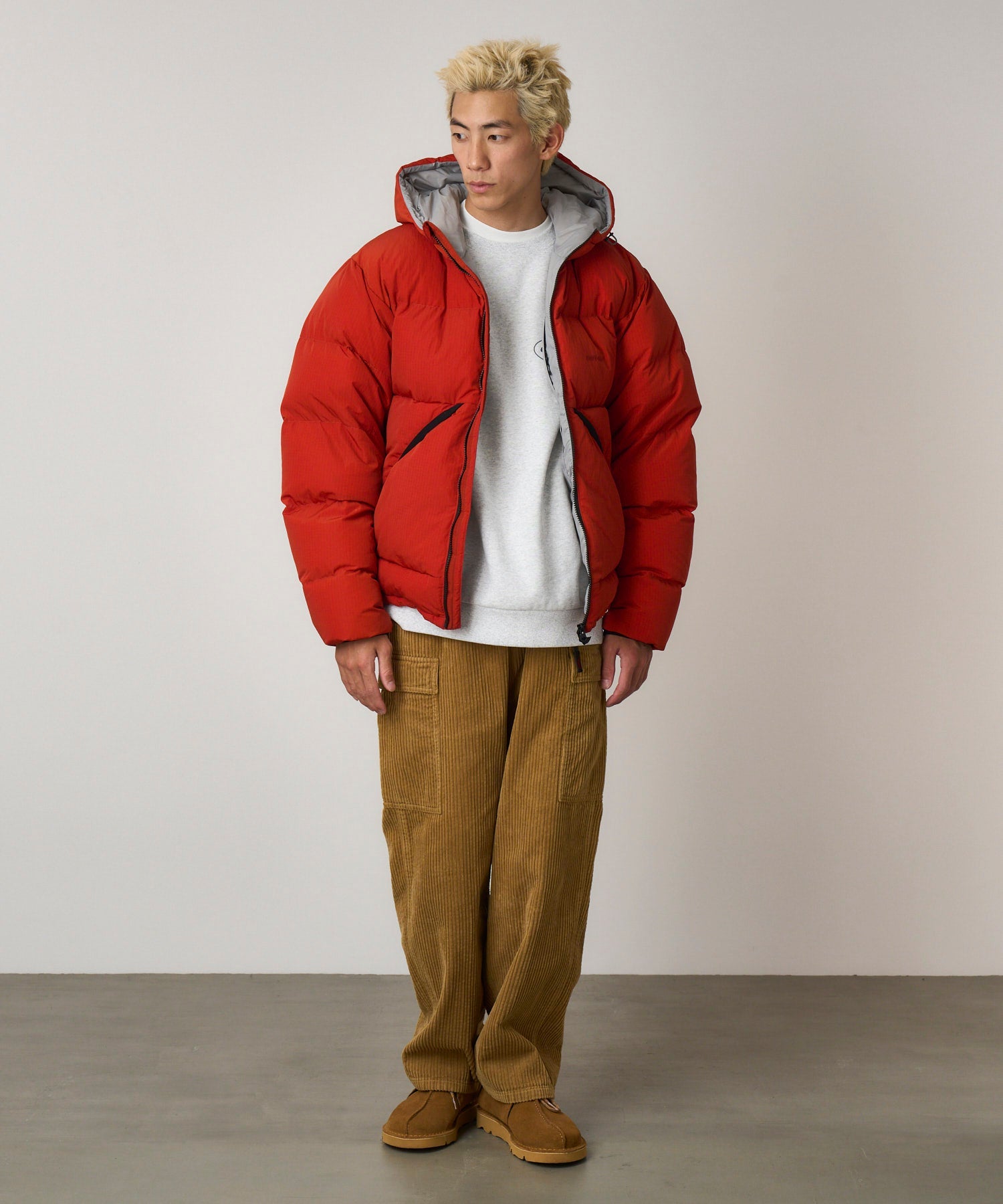 Gramicci Brockton Big Corduroy Pants (Brass)
