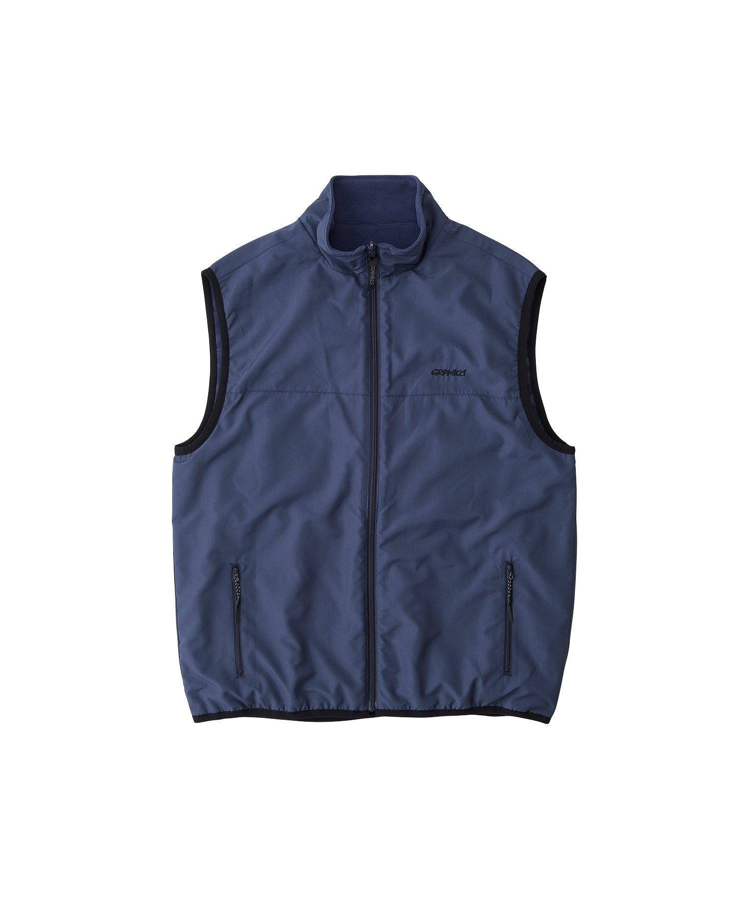 メンズウェア TFW49 REVERSIBLE FLEECE VEST NAVY L Gramicci Thermal Fleece Reversible Vest (Navy)