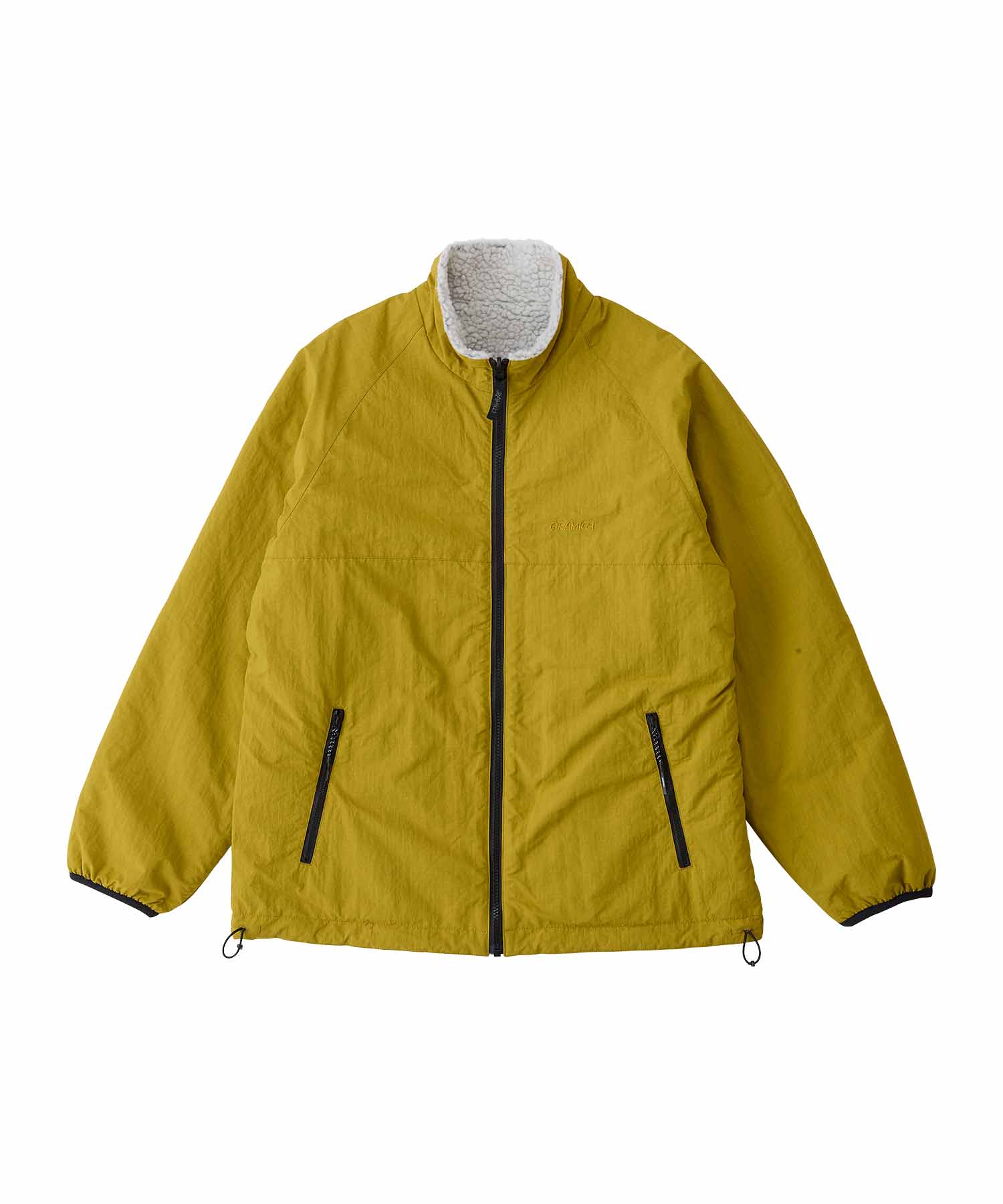 Gramicci Reversible Sherpa Jacket (Natural / Chartreuse)