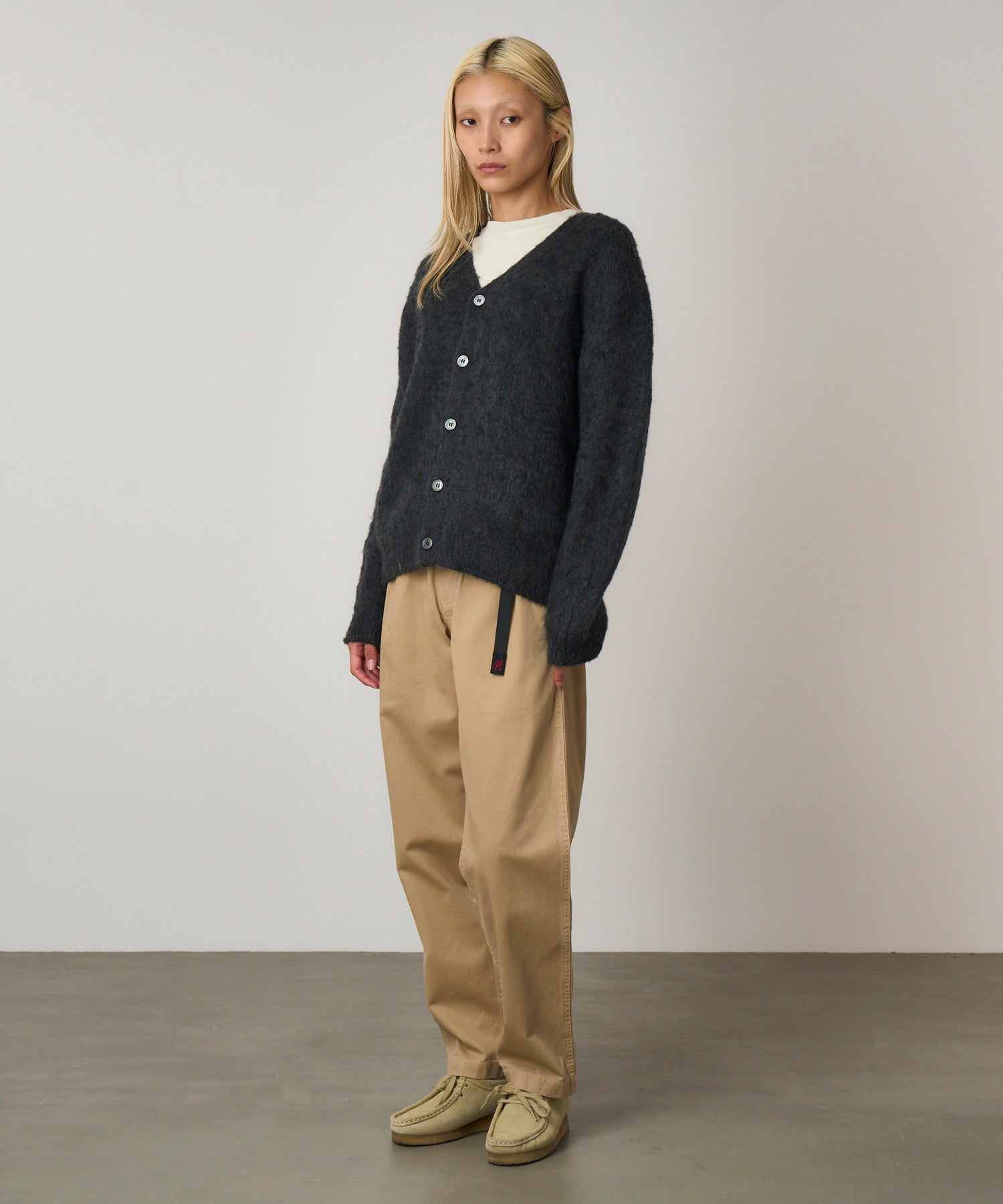 【archive】OPENING ACT Mohair Cardigan Gramicci Mohair Cardigan