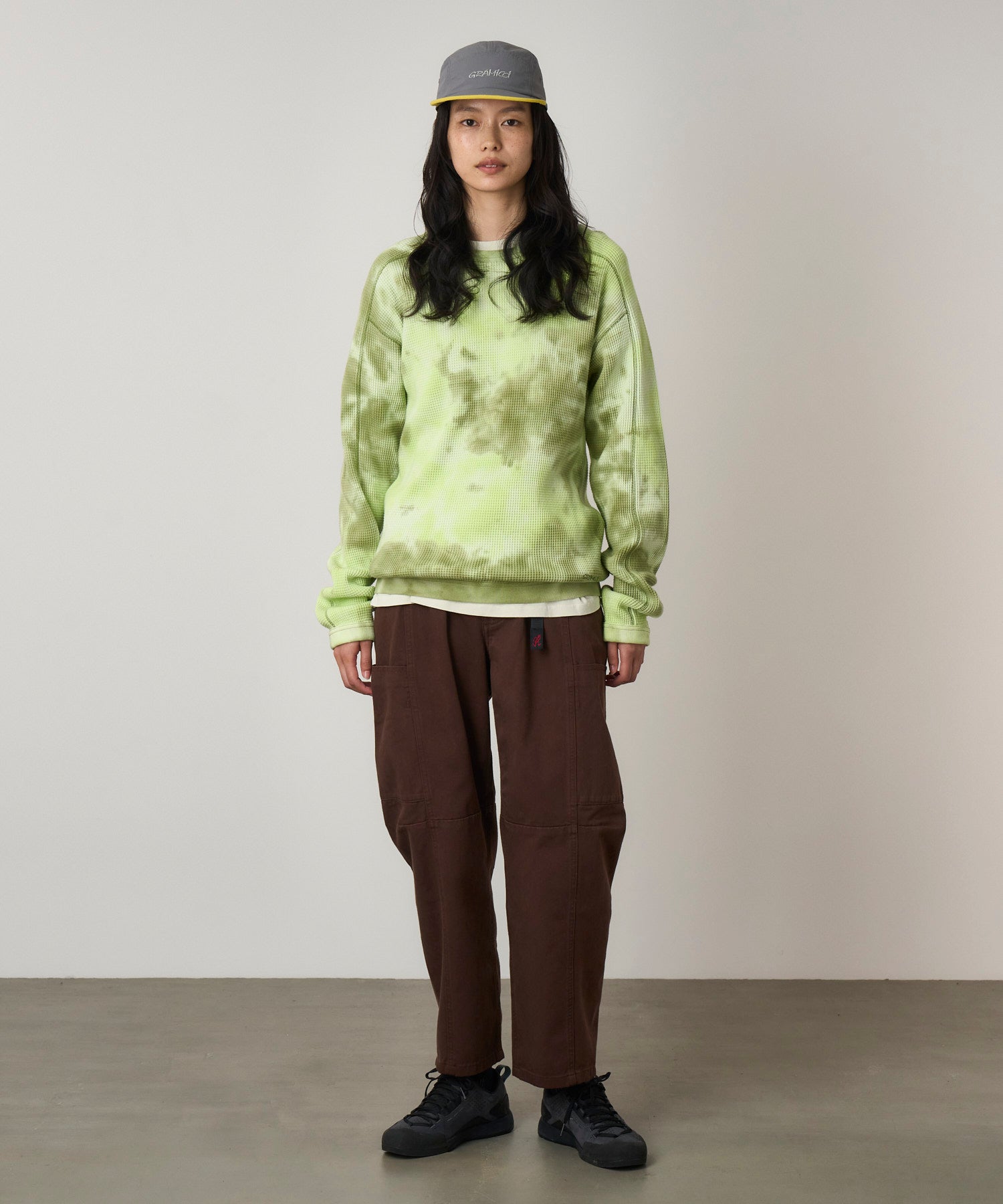 Gramicci Waffle Crew Pullover