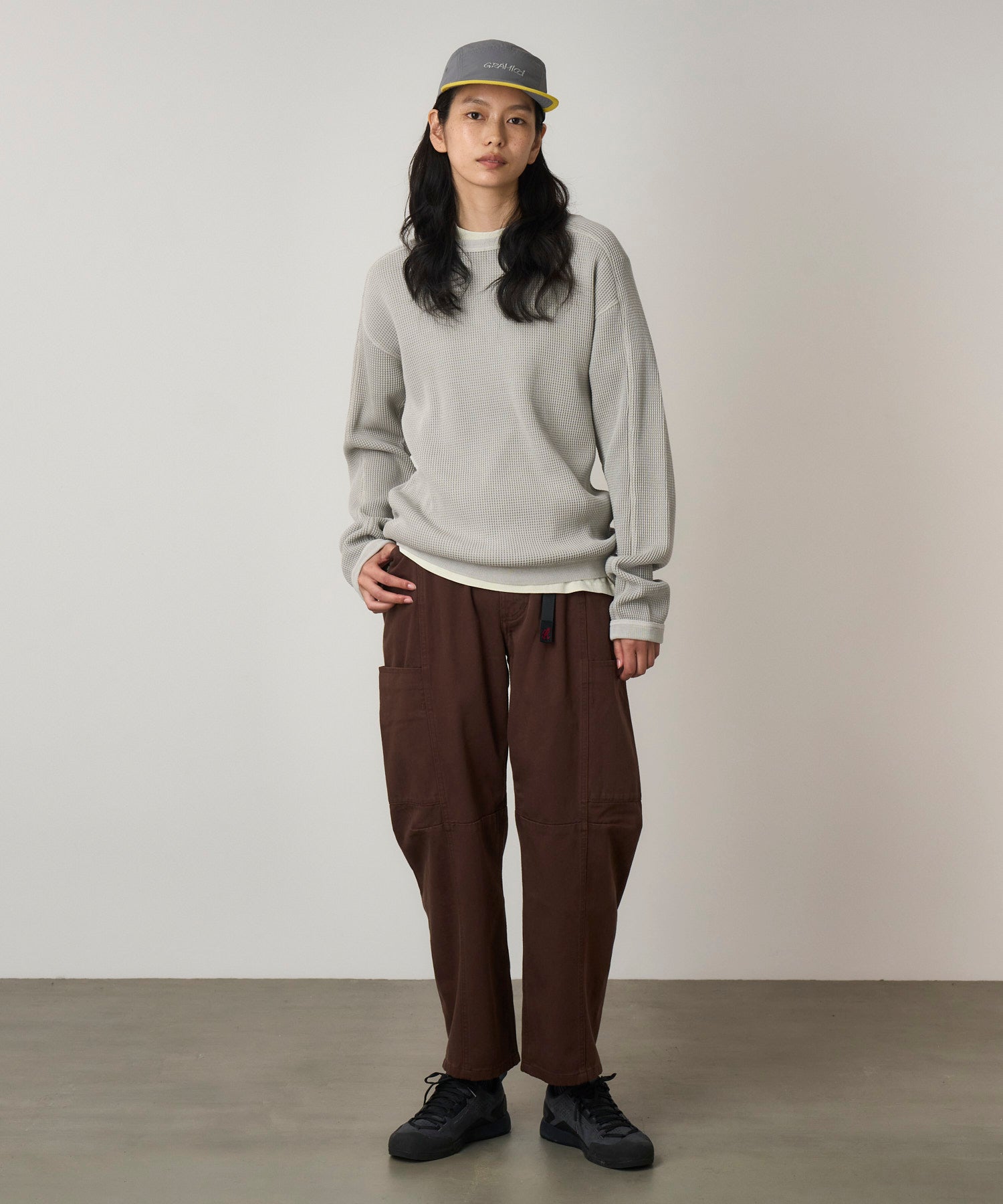 Gramicci Waffle Crew Pullover