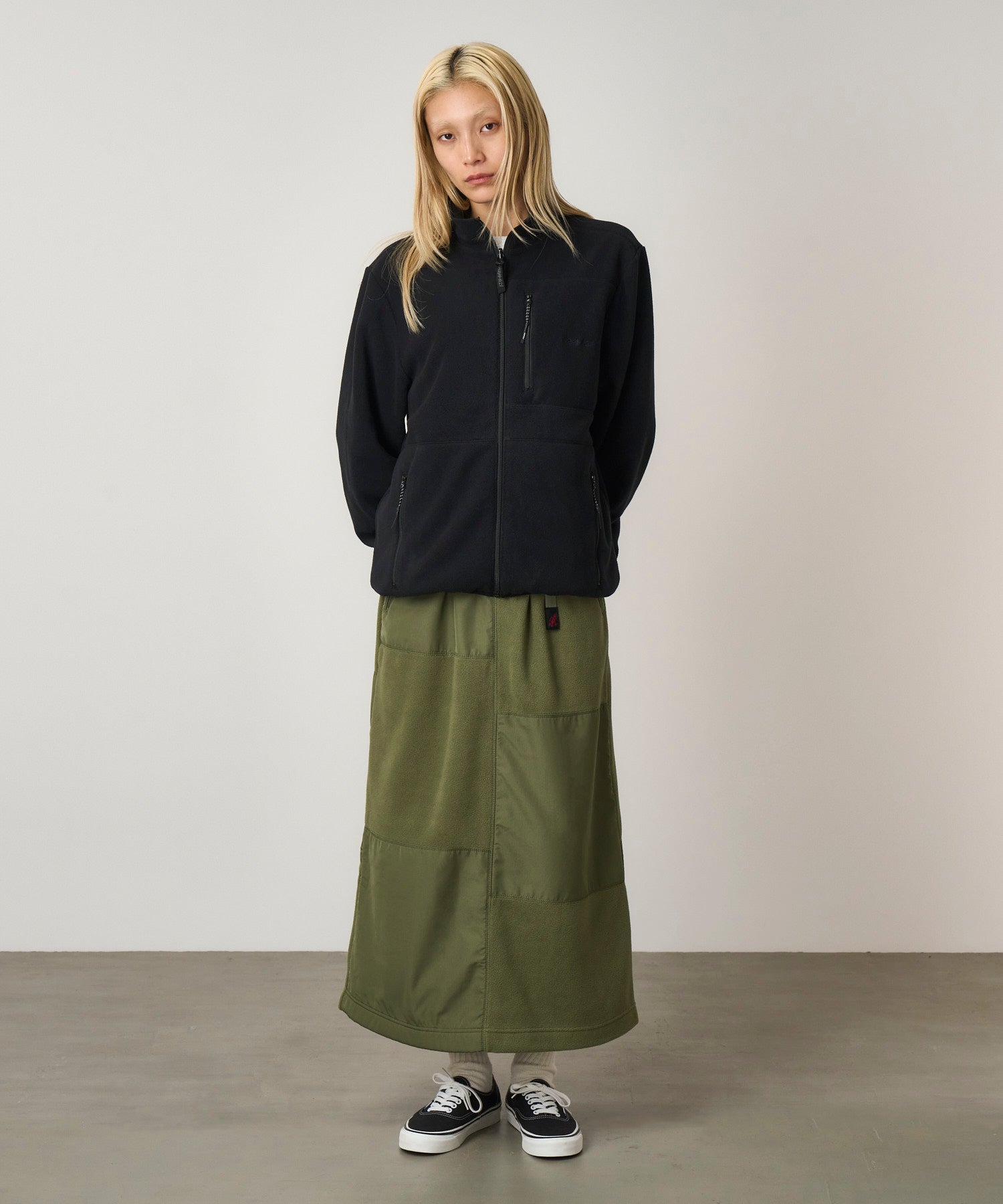 Gramicci Thermal Fleece Patch Skirt (Olive)