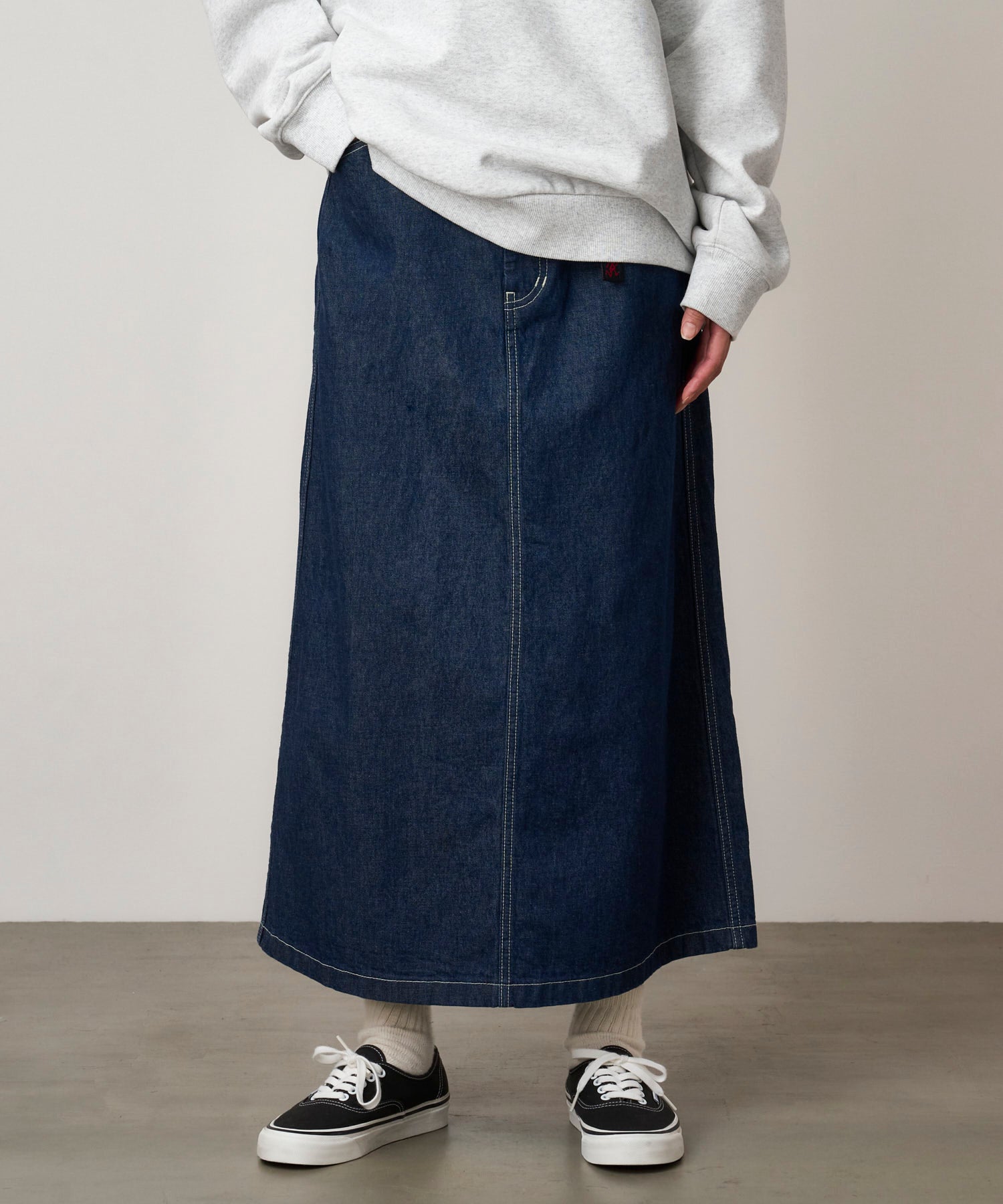 Gramicci Sutter Denim Skirt (Rinsed Indigo)