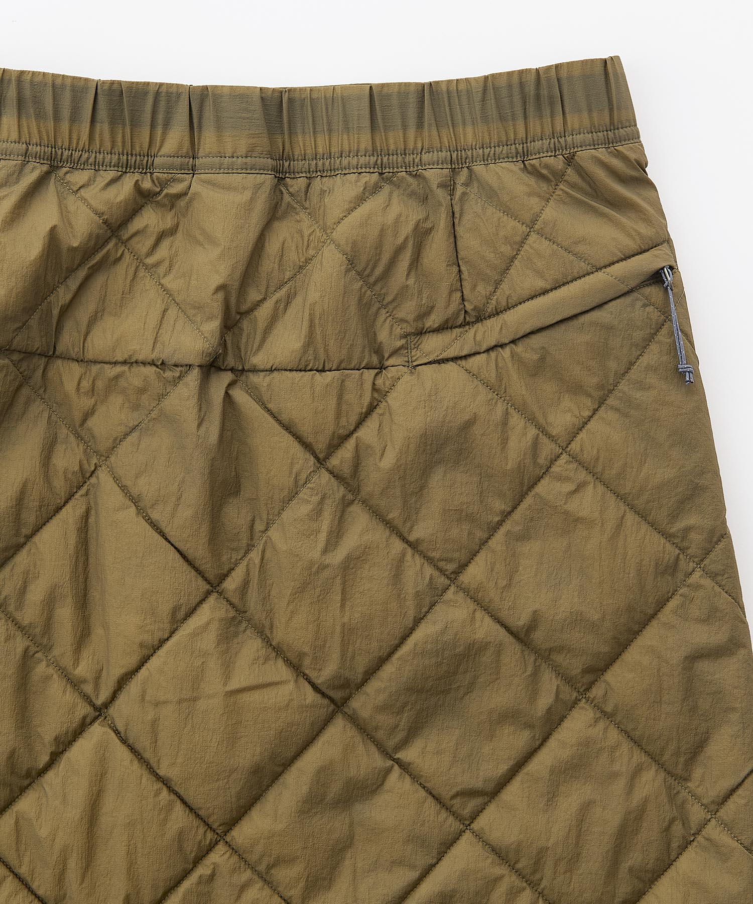 Gramicci Thermal Insulation Quilted Skirt (Deep Laurel)