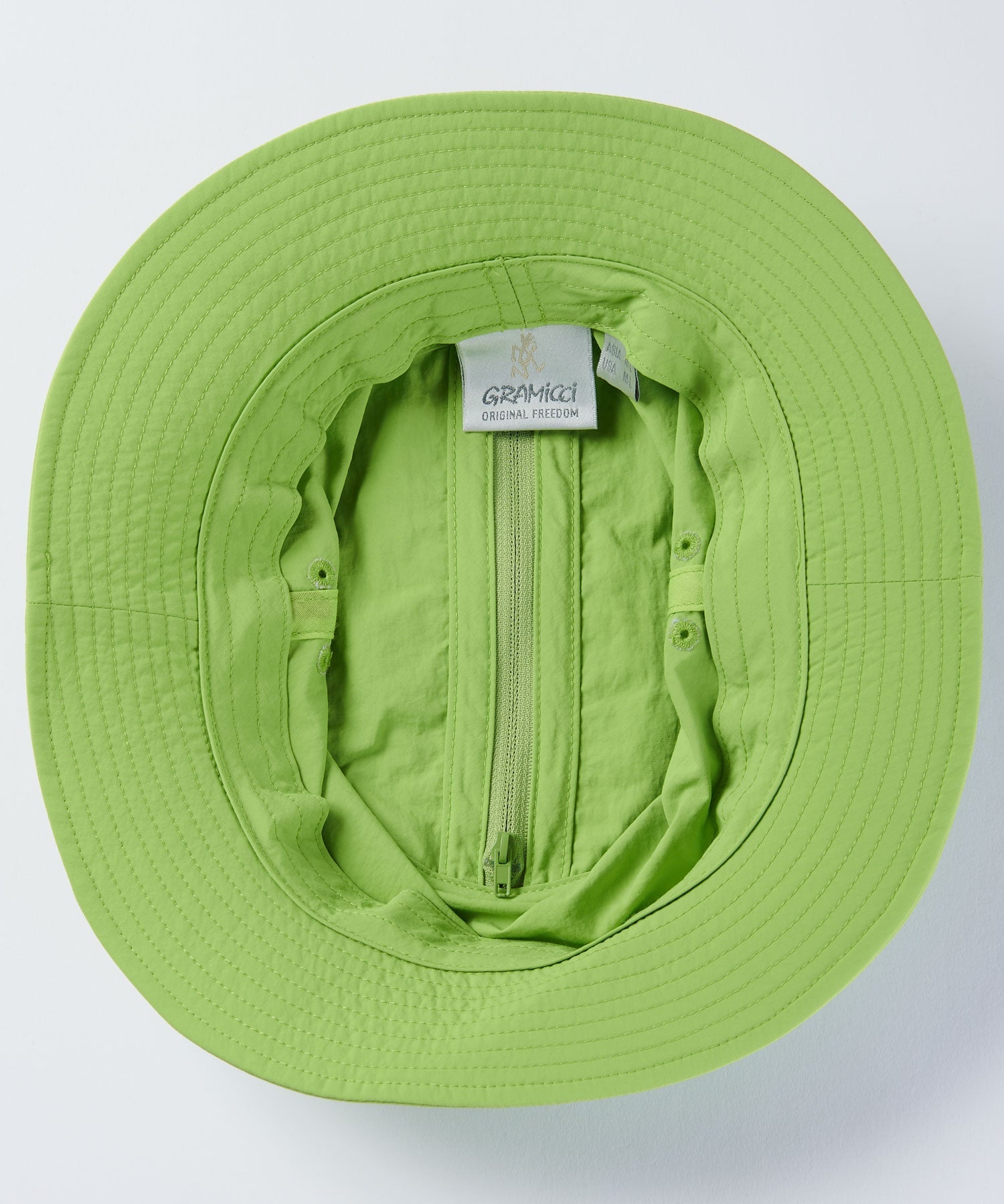 wicagrocery abaca hat　s size Gramicci Nylon Packable Bucket Hat (Kiwi)