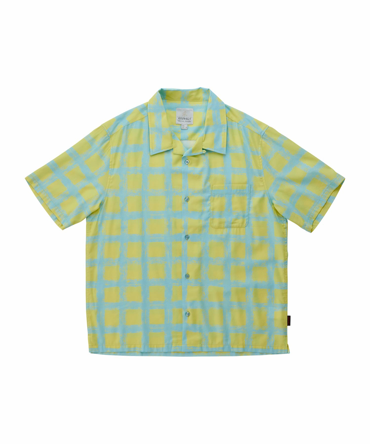 美品GRAMICCIグラミチCHECKERD RAYON SHIRT Checkered Rayon Shirt – Gramicci