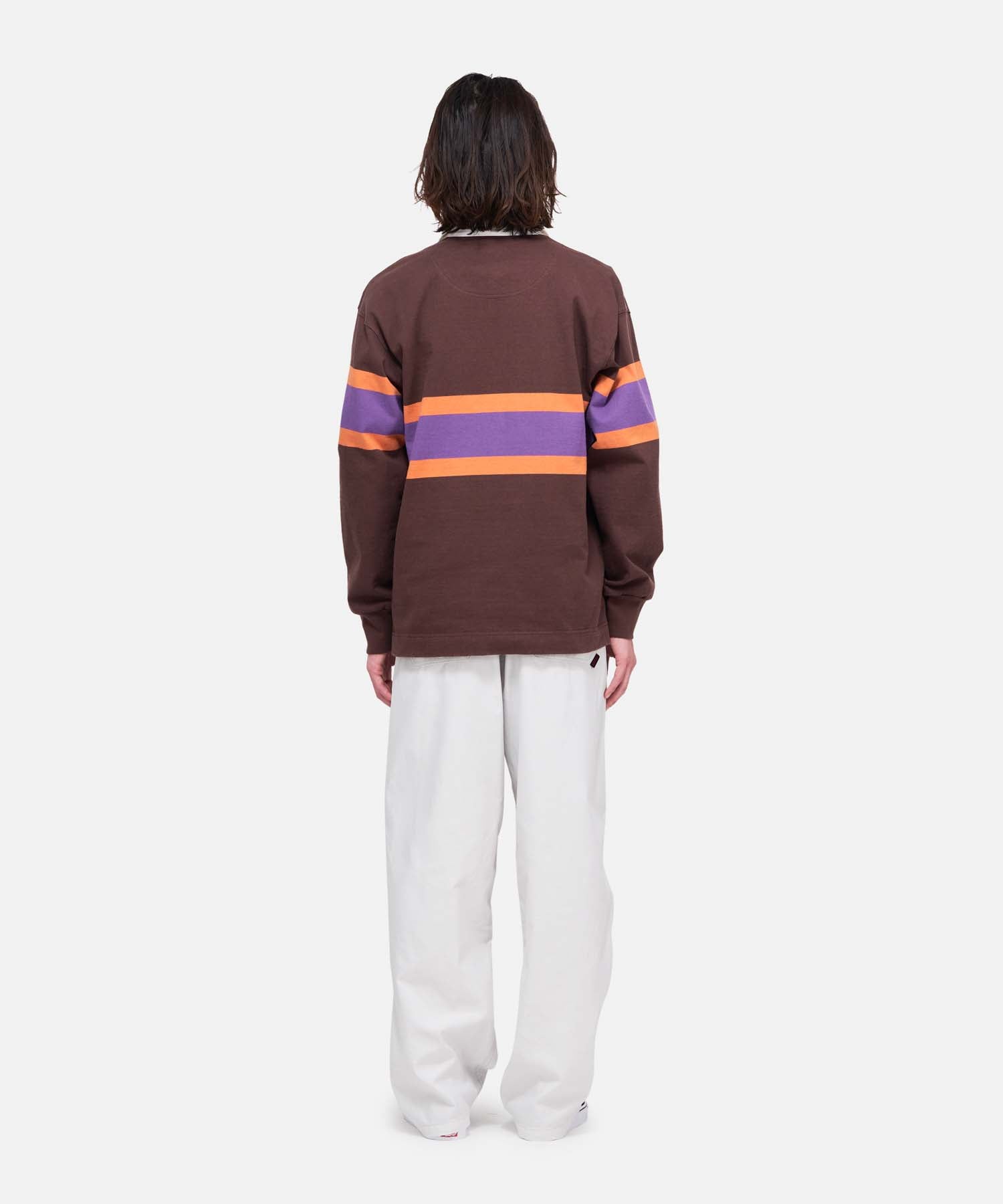トップス 25ss 2XL Gramicci LANGDON RUGBY SHIRT Gramicci - Langdon Rugby Shirt Blue – FLAVOUR '99