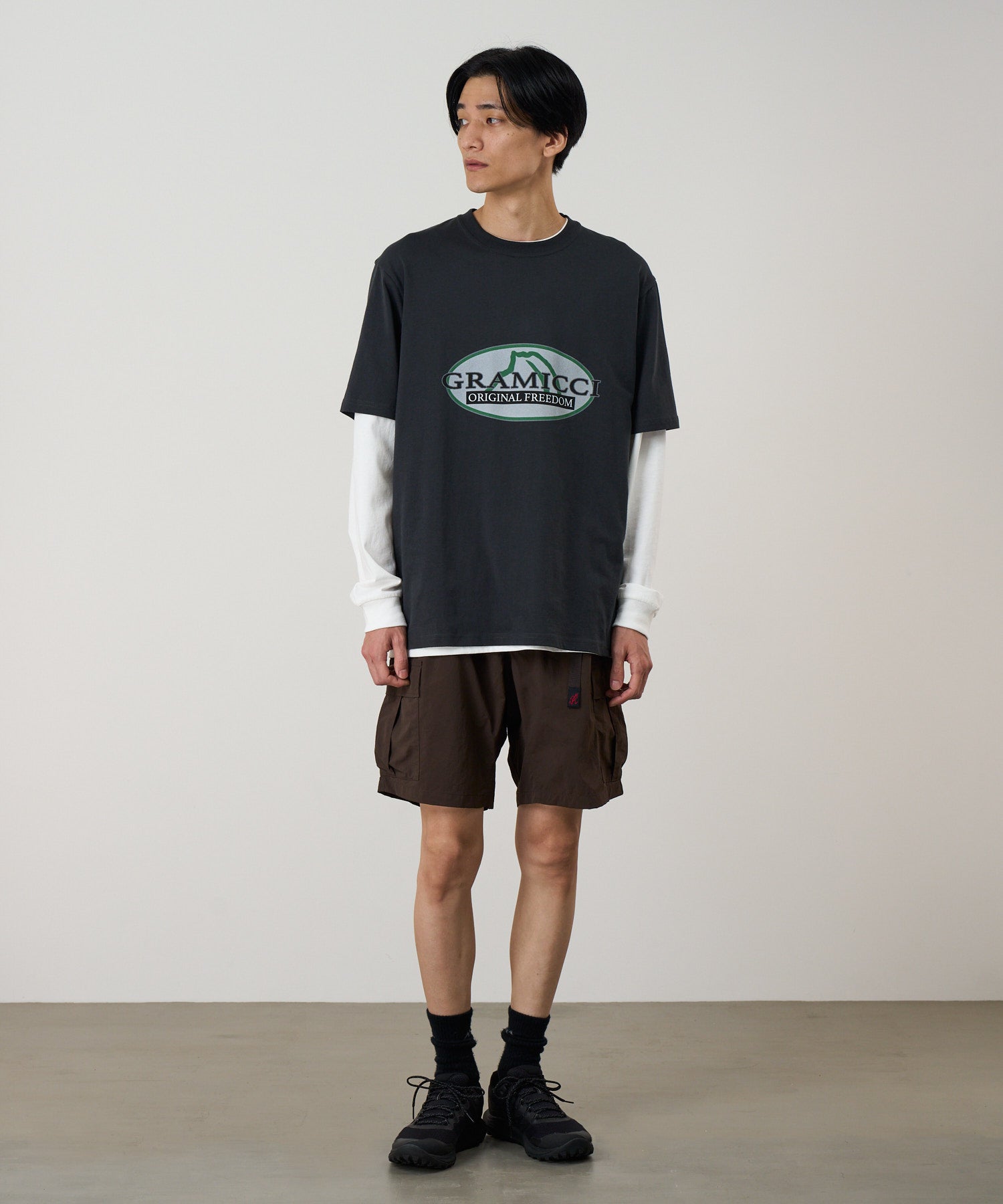Gramicci Nylon Explorer Cargo Shorts (Chocolate)