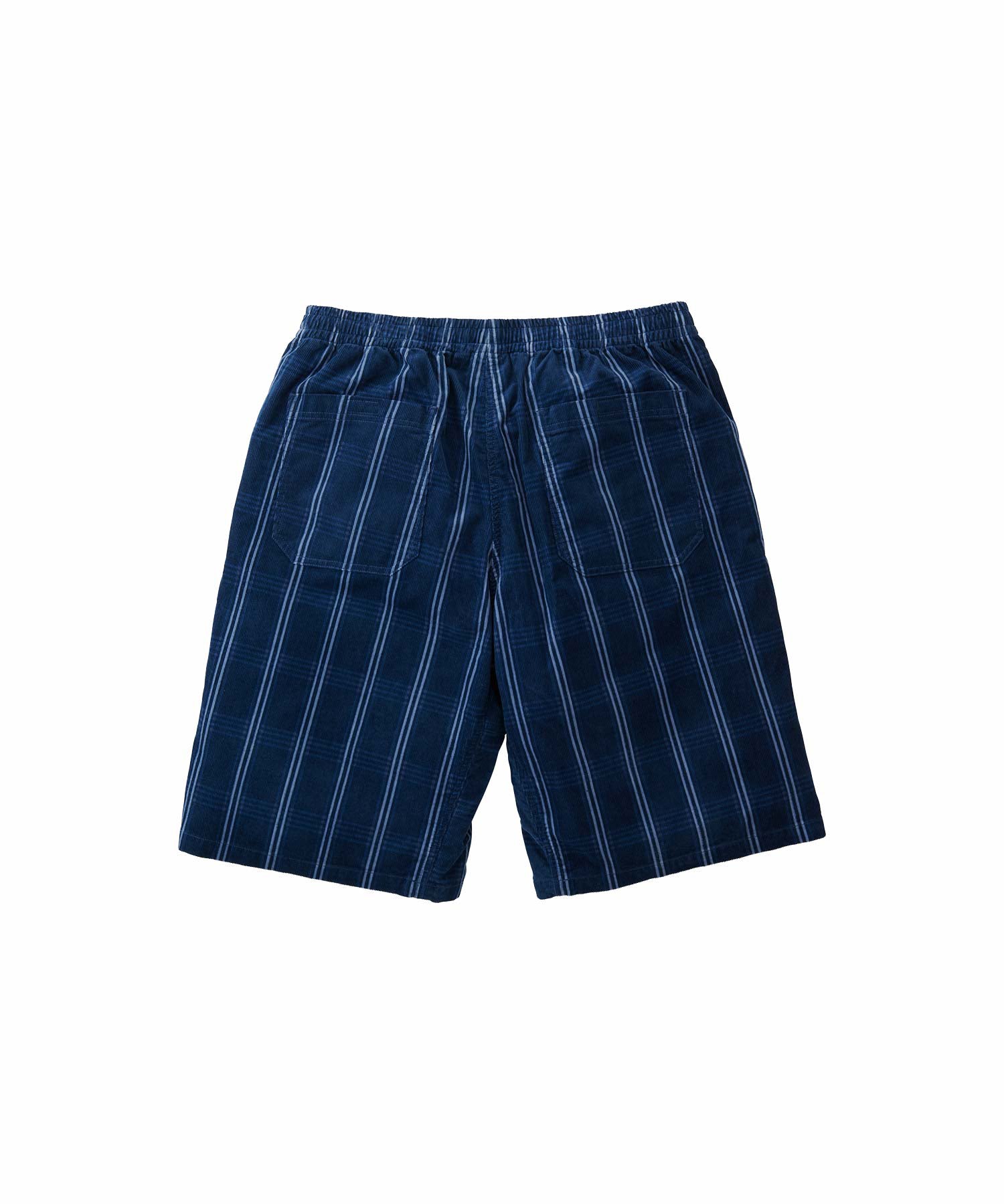 Gramicci Corduroy Swell Shorts (Navy Check)