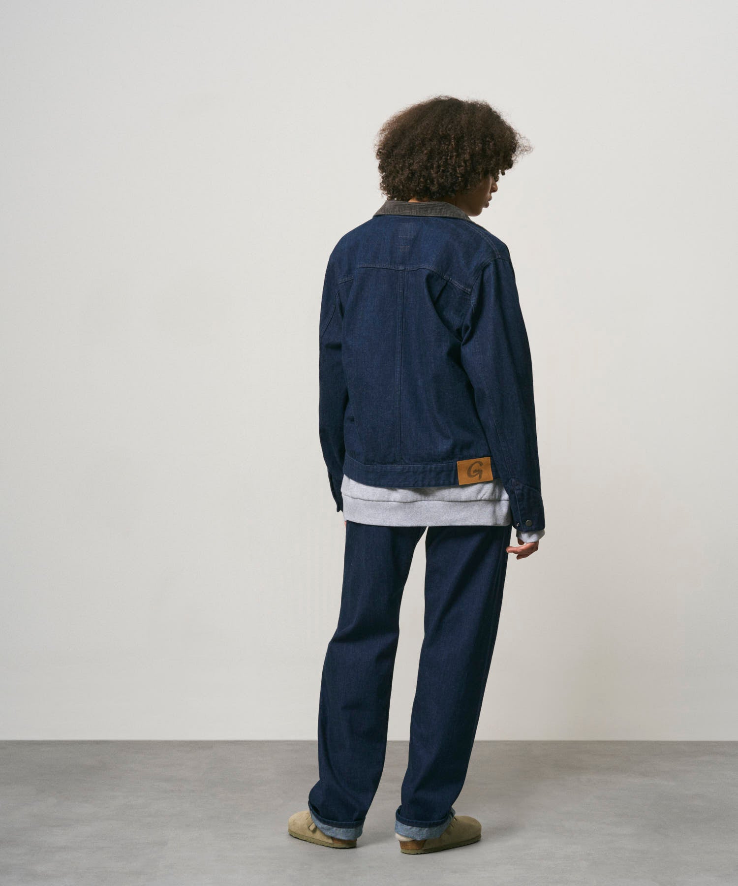 Gramicci Japanese Denim Trucker Jacket (Rinsed Indigo)