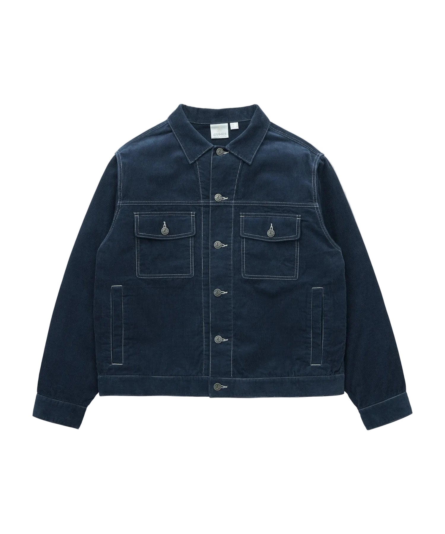 Gramicci Corduroy Trucker Jacket (Navy)