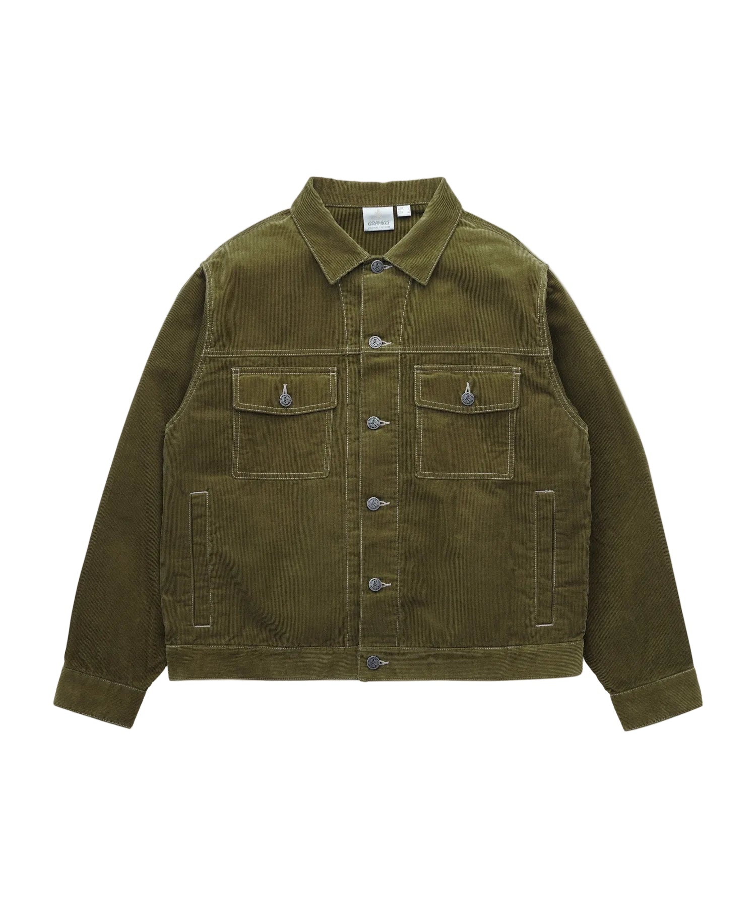 Gramicci Corduroy Trucker Jacket (Olive)