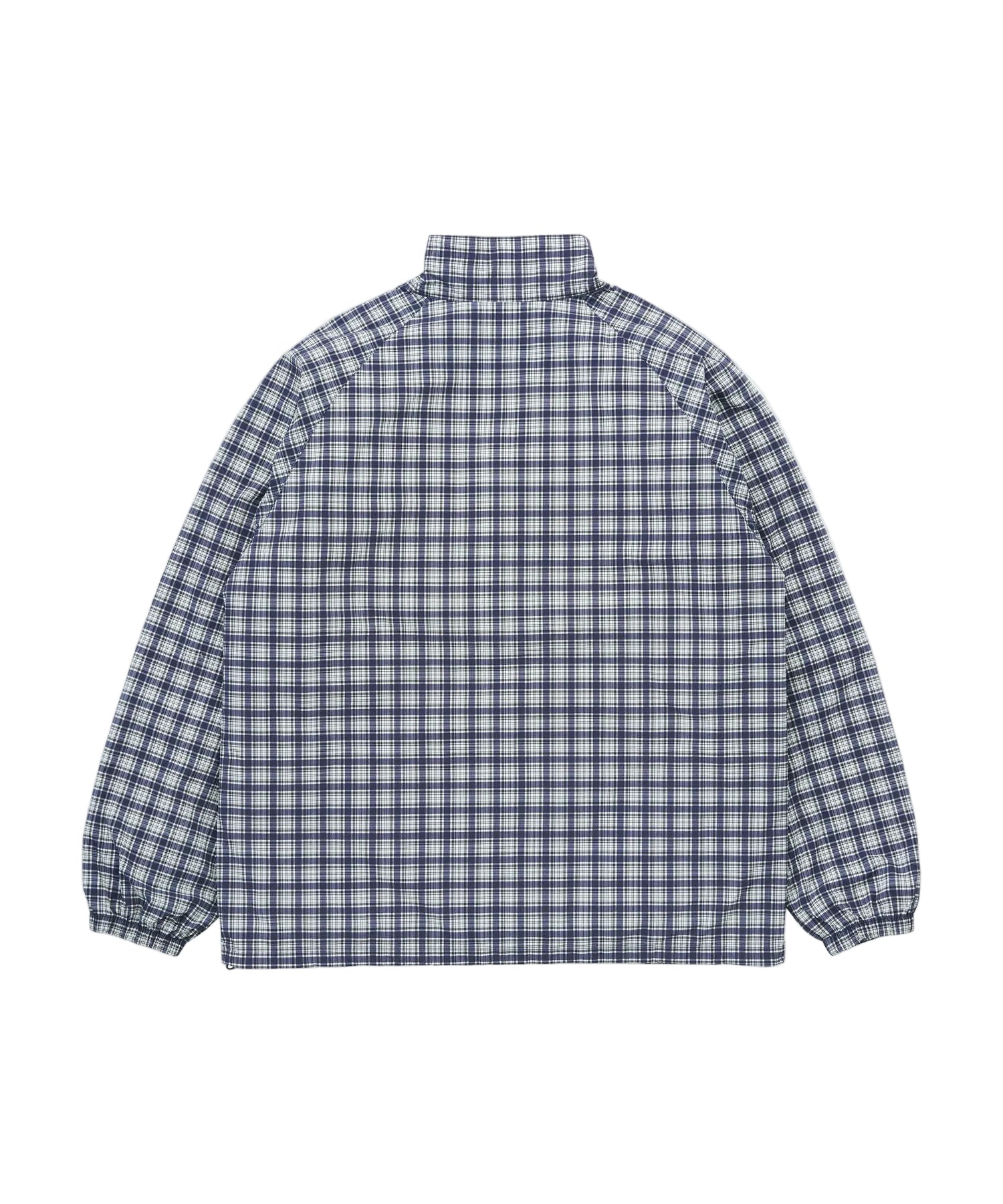 ジャケット・アウター columbia check plaid shell jacket navy Gramicci Checkered Shell Jacket (Navy Check)