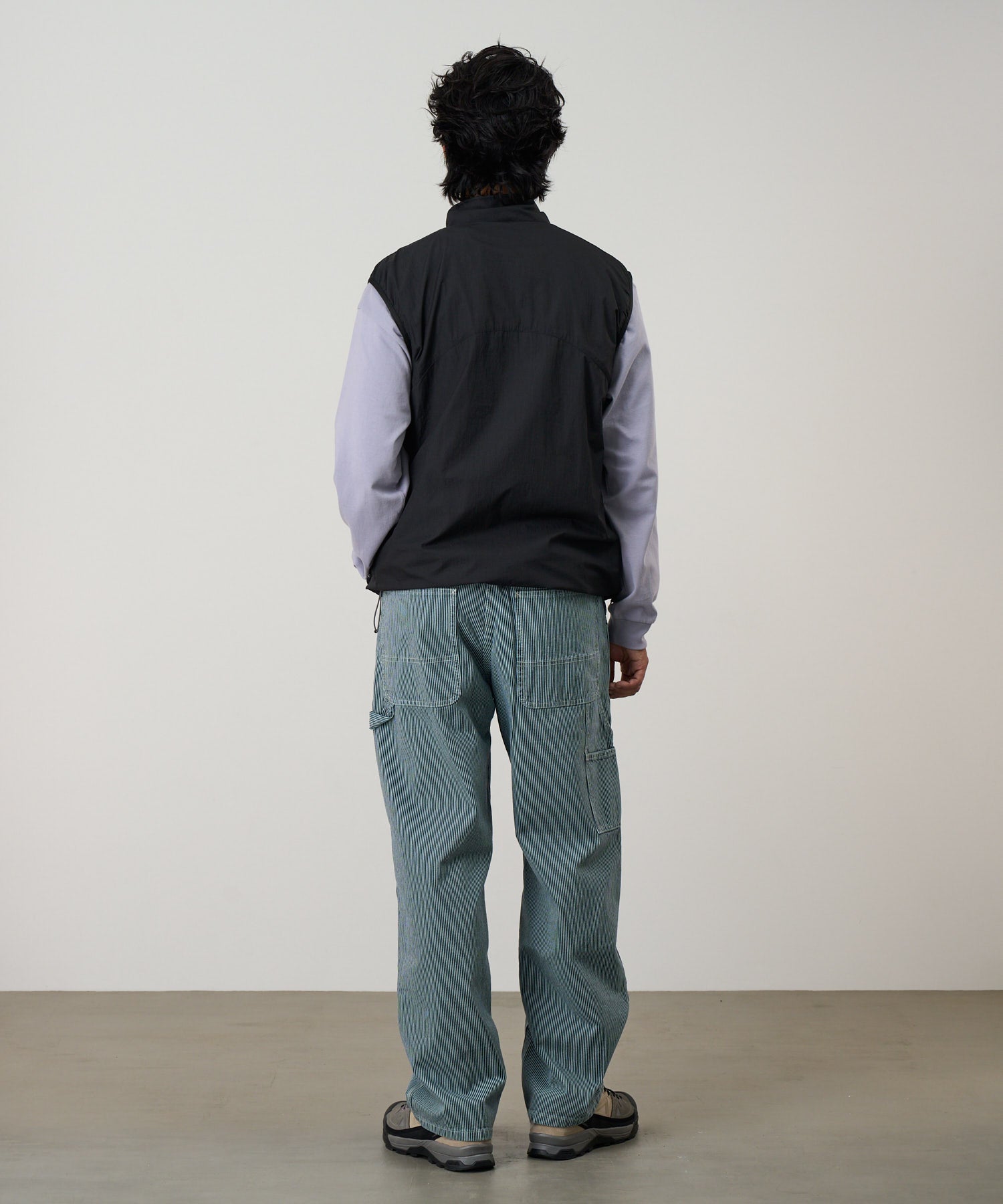 Gramicci Overdyed Hickory Work Pants (Navy)