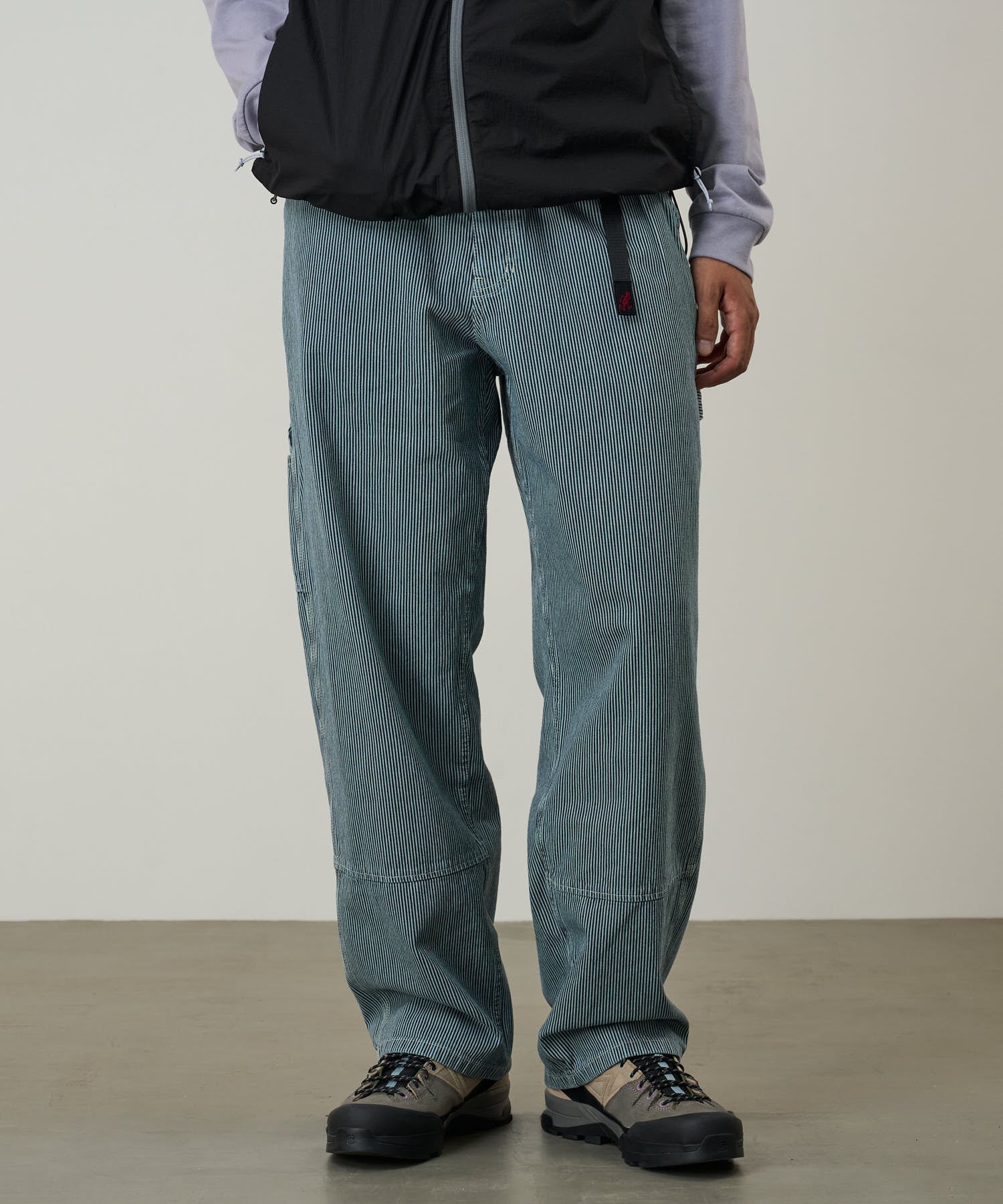 Gramicci Overdyed Hickory Work Pants (Navy) Gramicci Overdyed Hickory Work Pants (Navy)