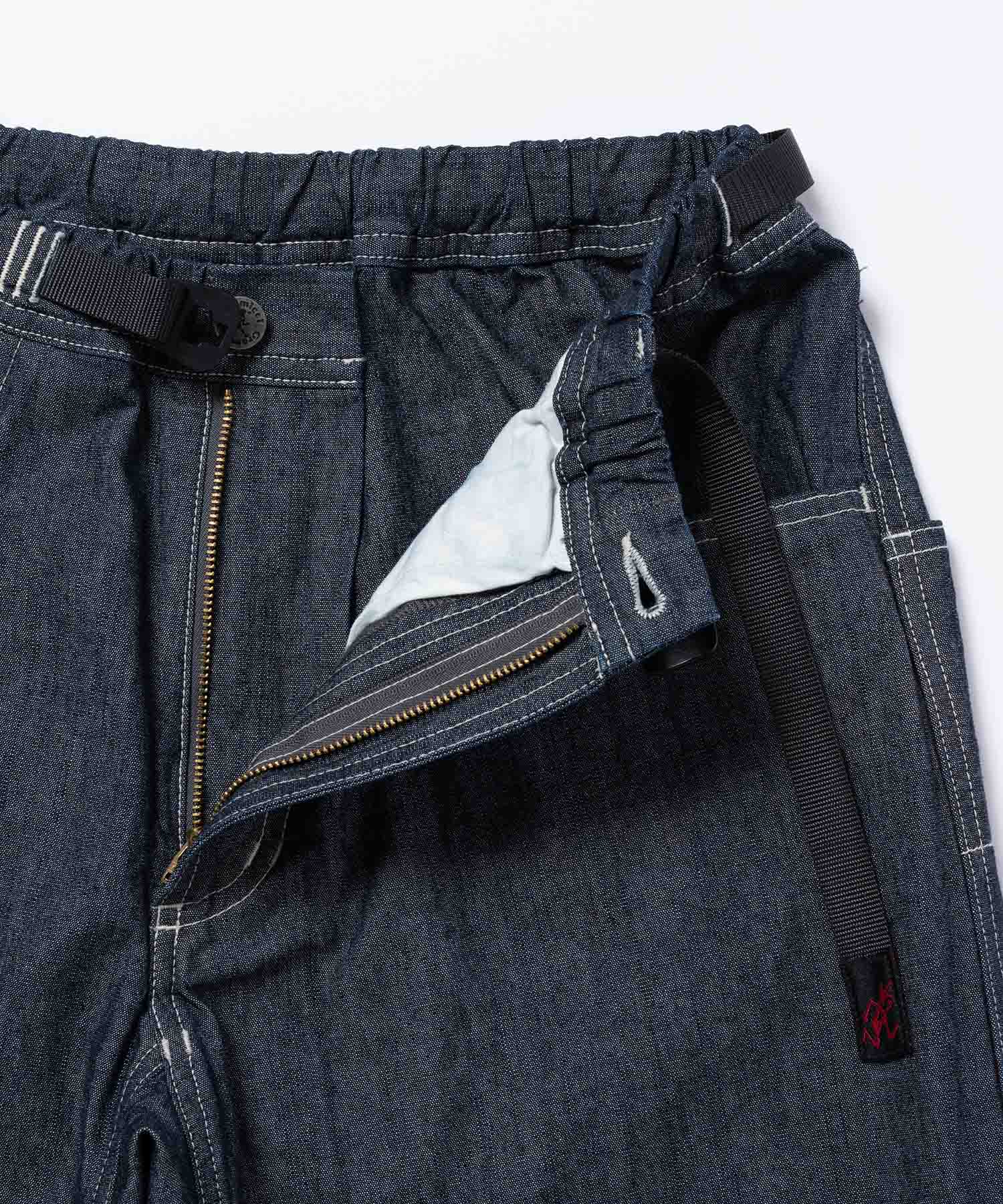 Gramicci Japanese Chambray Rock Slide Pants (Navy)