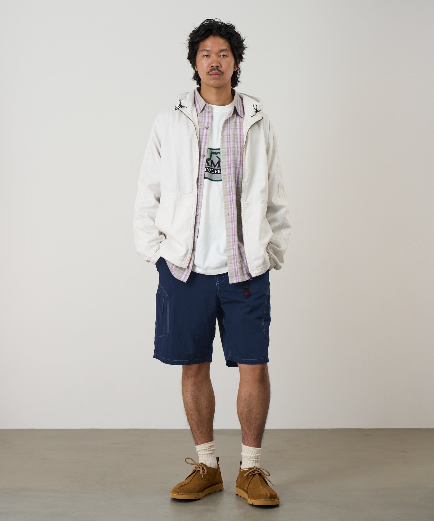 Gramicci Nylon Cliff Shorts (British Navy)