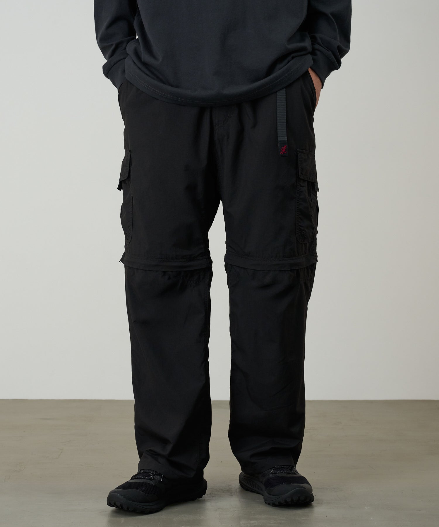 パンツ Gramicci for Relume Nylon Convertible Gramicci Convertible Cargo Pants (Black)