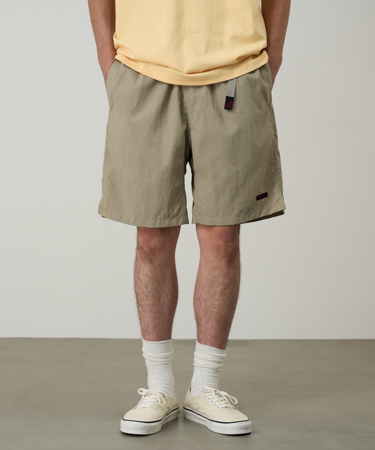 Gramicci Nylon Packable G-Shorts (Milk Tea)
