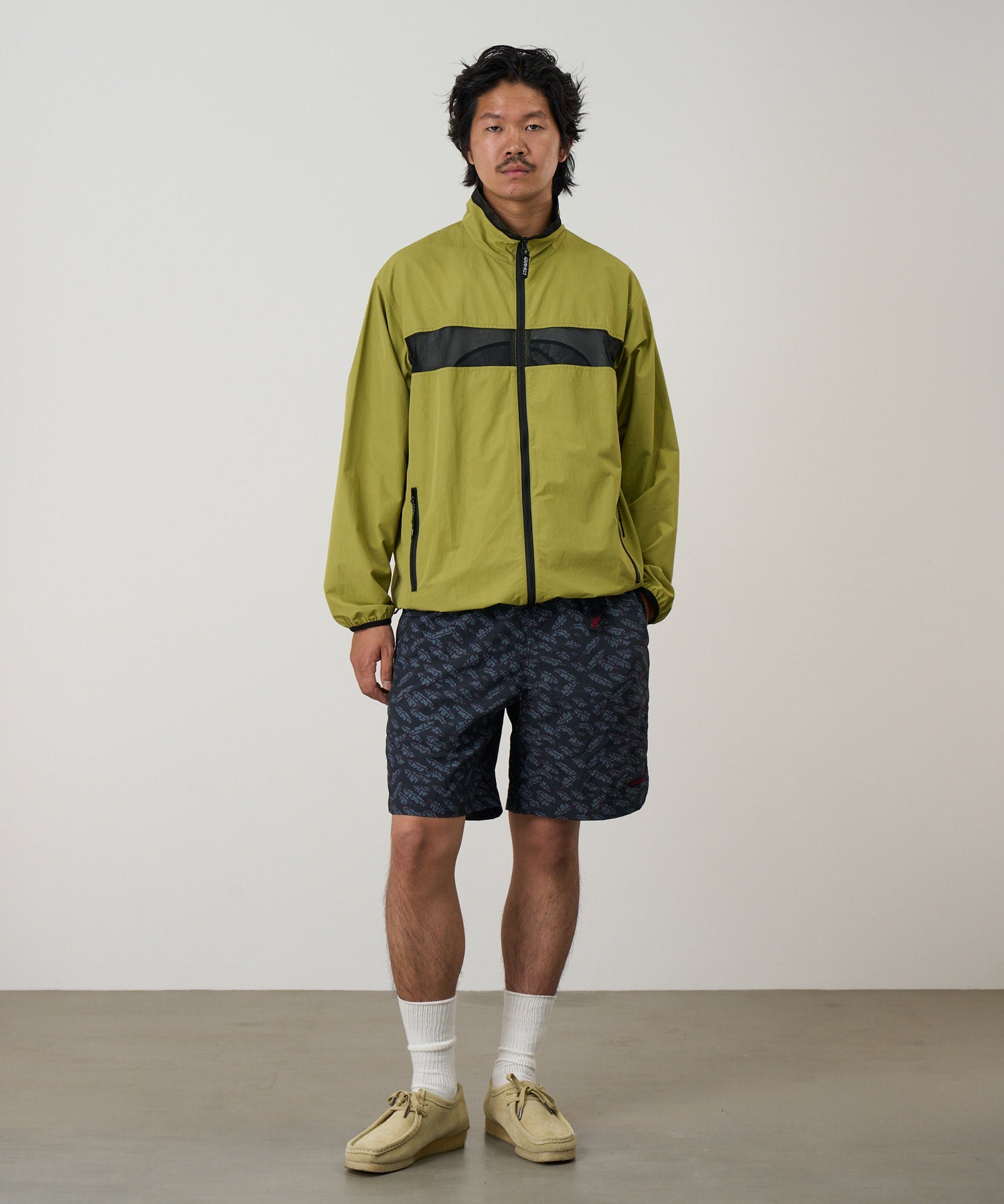 Gramicci Nylon Packable G-Shorts (Navy Leaf)
