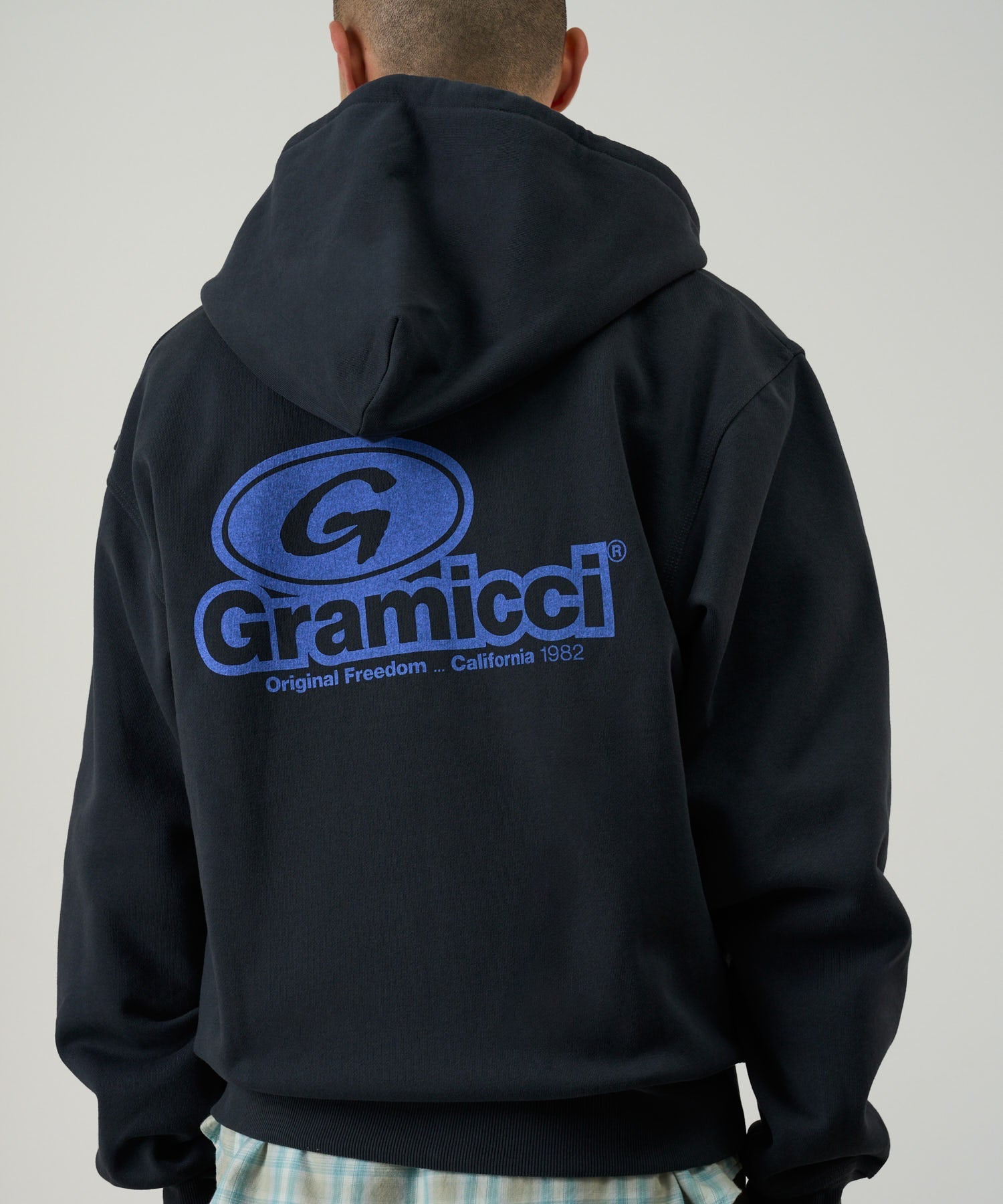 Gramicci 82 Zip Hooded Sweatshirt (Vintage Black)