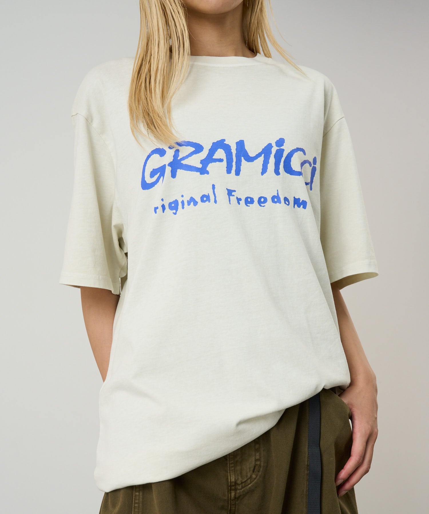 Gramicci Pigment Dyed Freedom Tee (Natural Pigment)