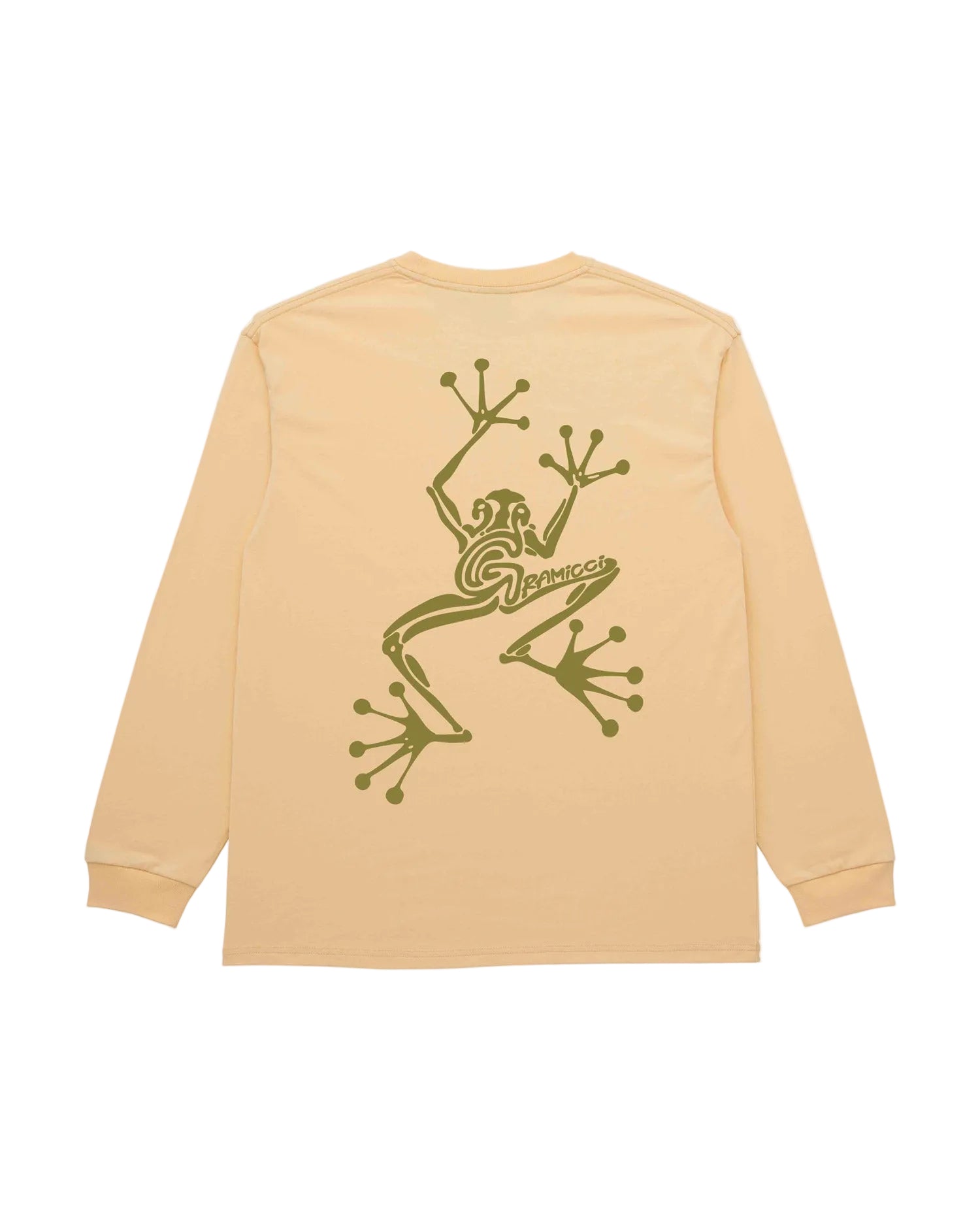 Gramicci Sticky Hands Long Sleeve Tee (Mango)