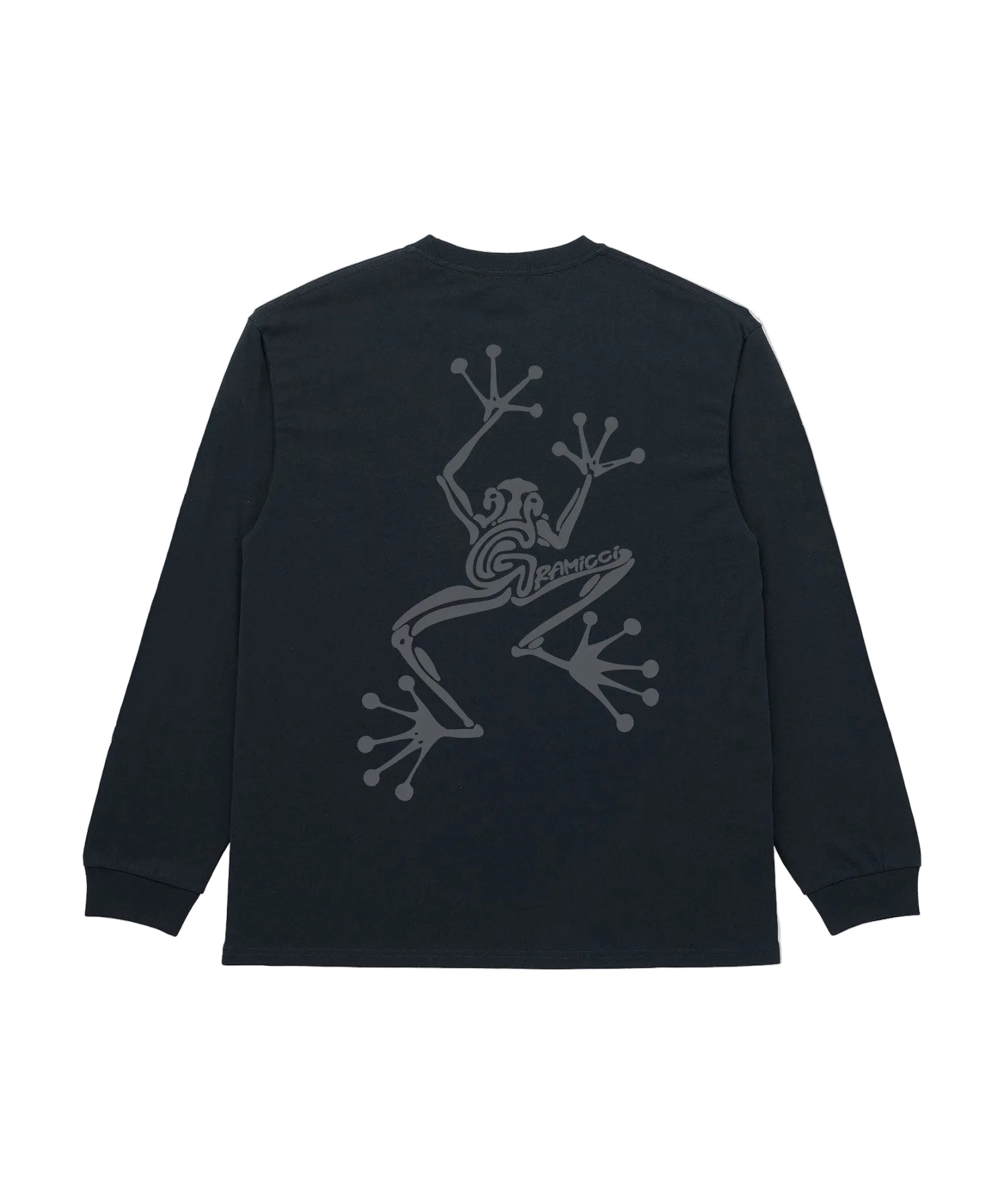 Gramicci Sticky Hands Long Sleeve Tee (Vintage Black)