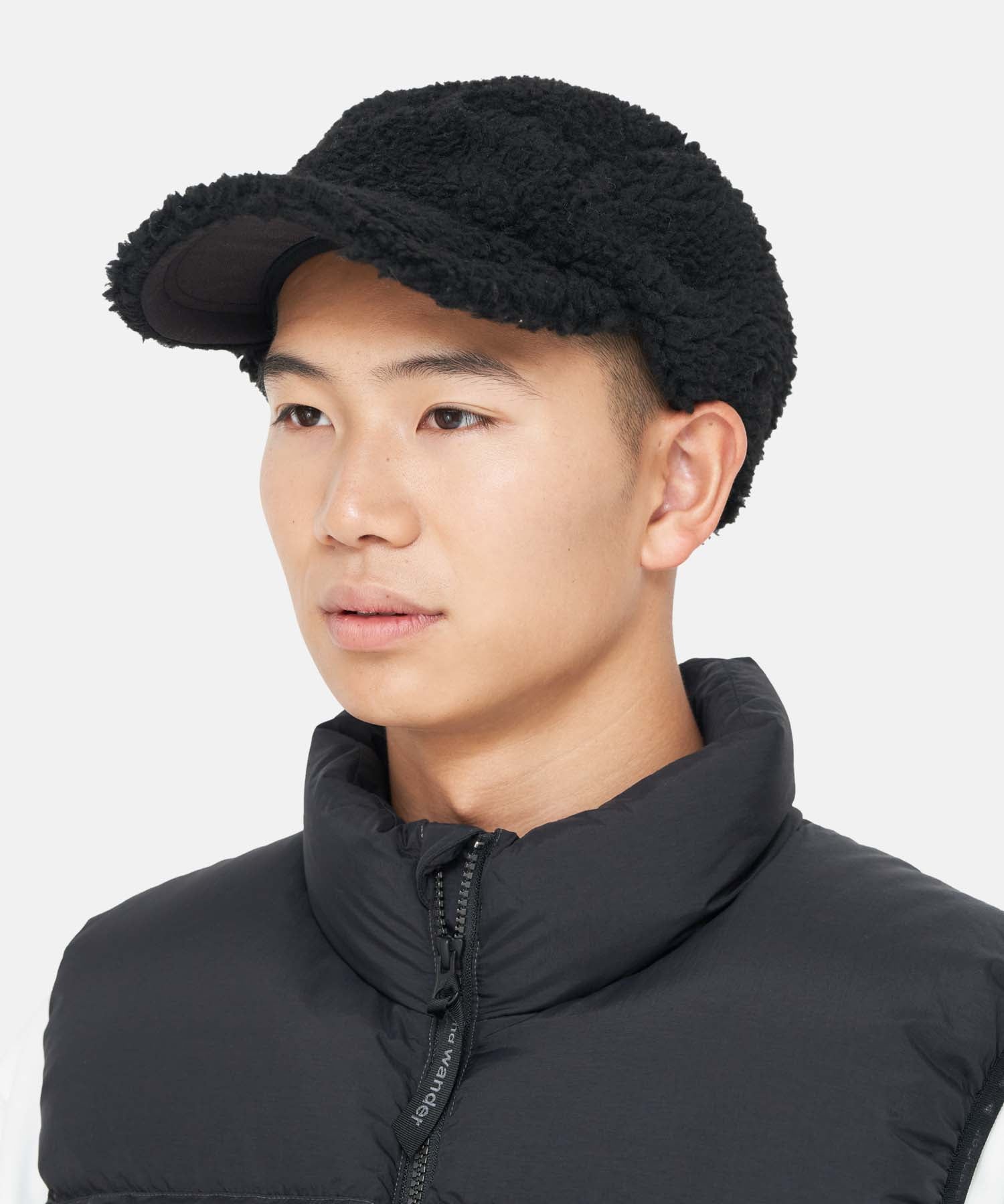 帽子 and wander GRAMICCI JQ tape fleece cap GRAMICCI × and wander JQ tape fleece cap | and wander