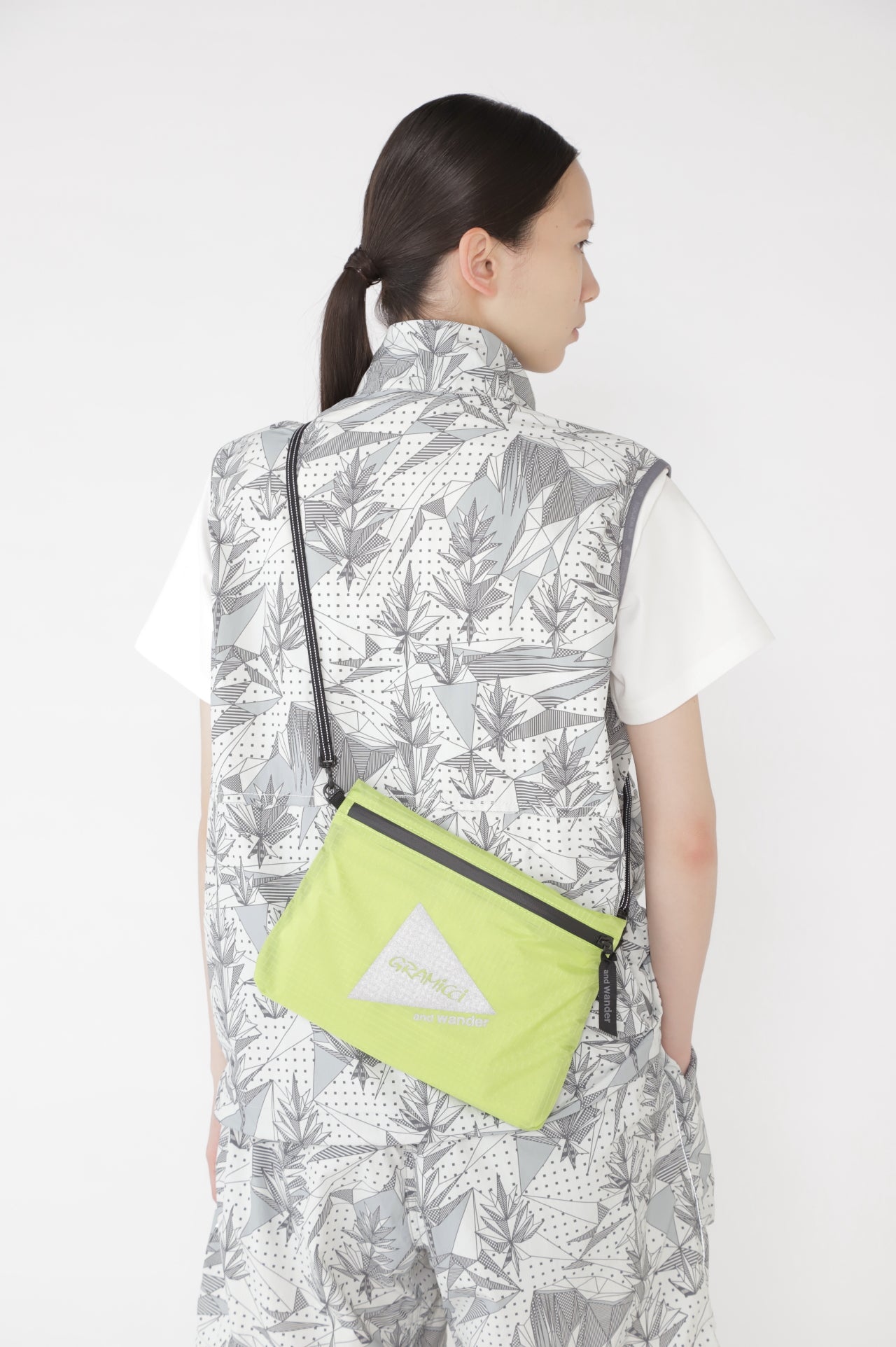 GRAMICCI and Wander ボストンバッグ ブラック andwander】GRAMICCI ×andwander MULTI PATCHWORK BOSTON BAG
