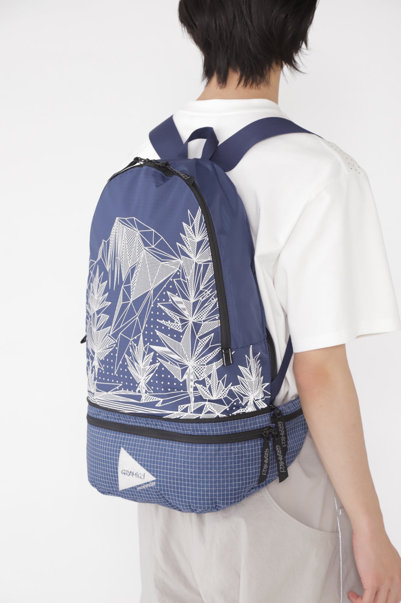 Gramicci x and wander 2Way Ripstop Bag