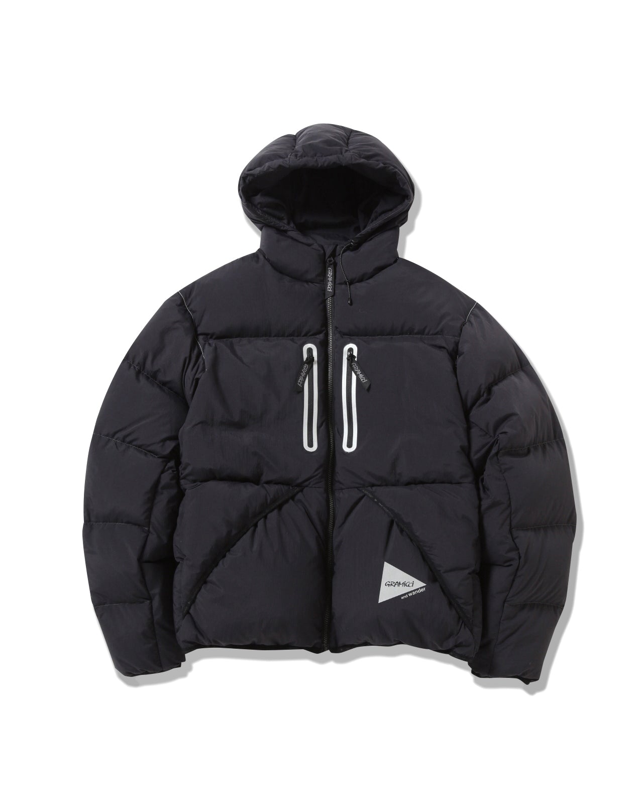 Off white down jacket black online