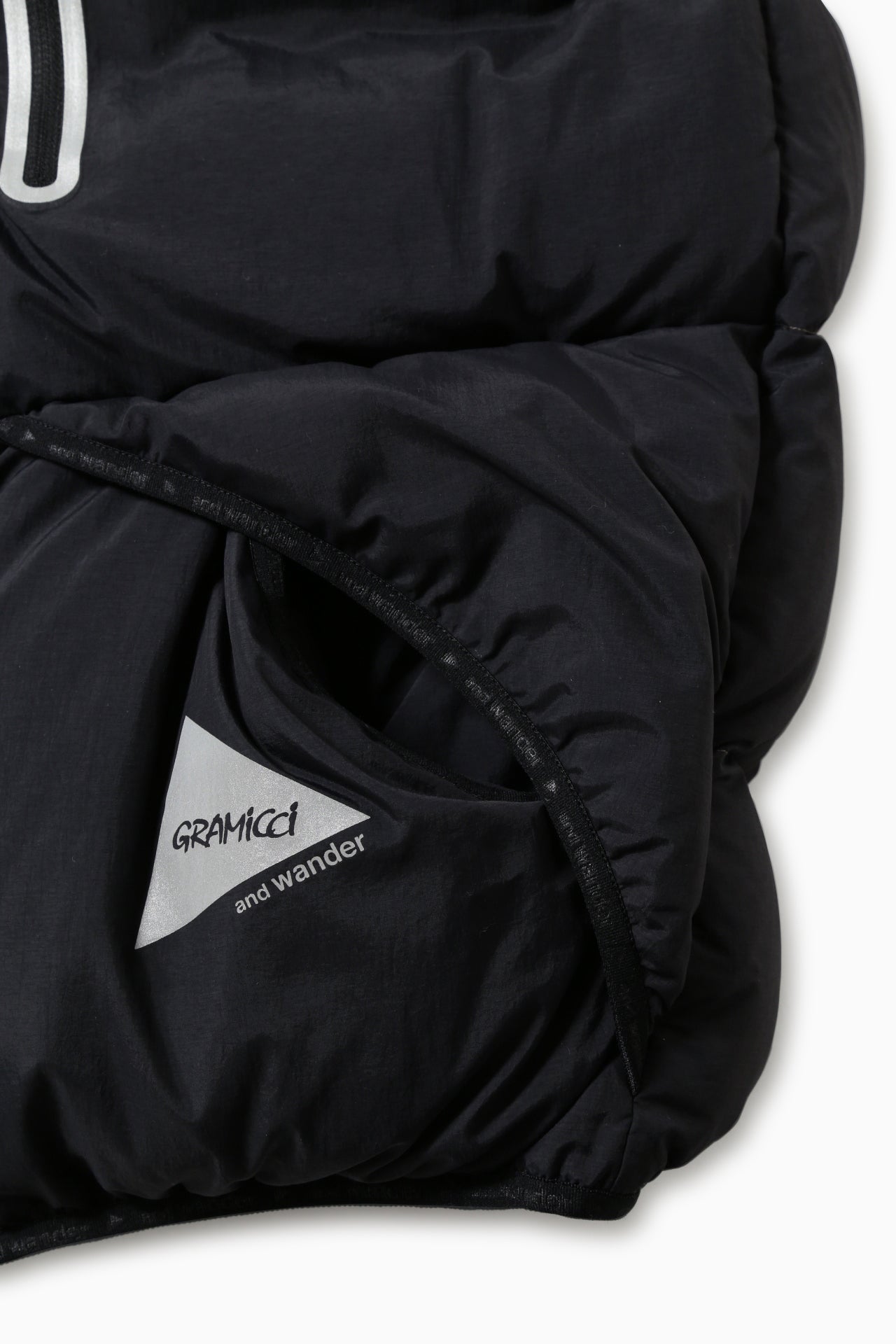 Gramicci x and wander Down Vest (Black)