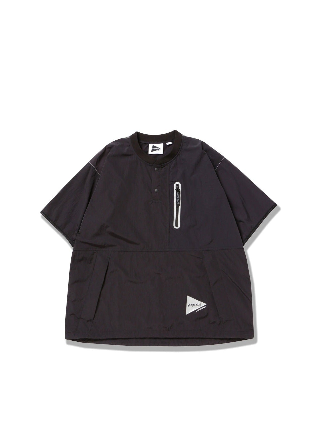 トップス GRAMICCI X and wander PATCHWORK WIND TEE AND WANDER x GRAMICCI- PATCHWORK WIND TEE – WORDS SOUNDS COLORS