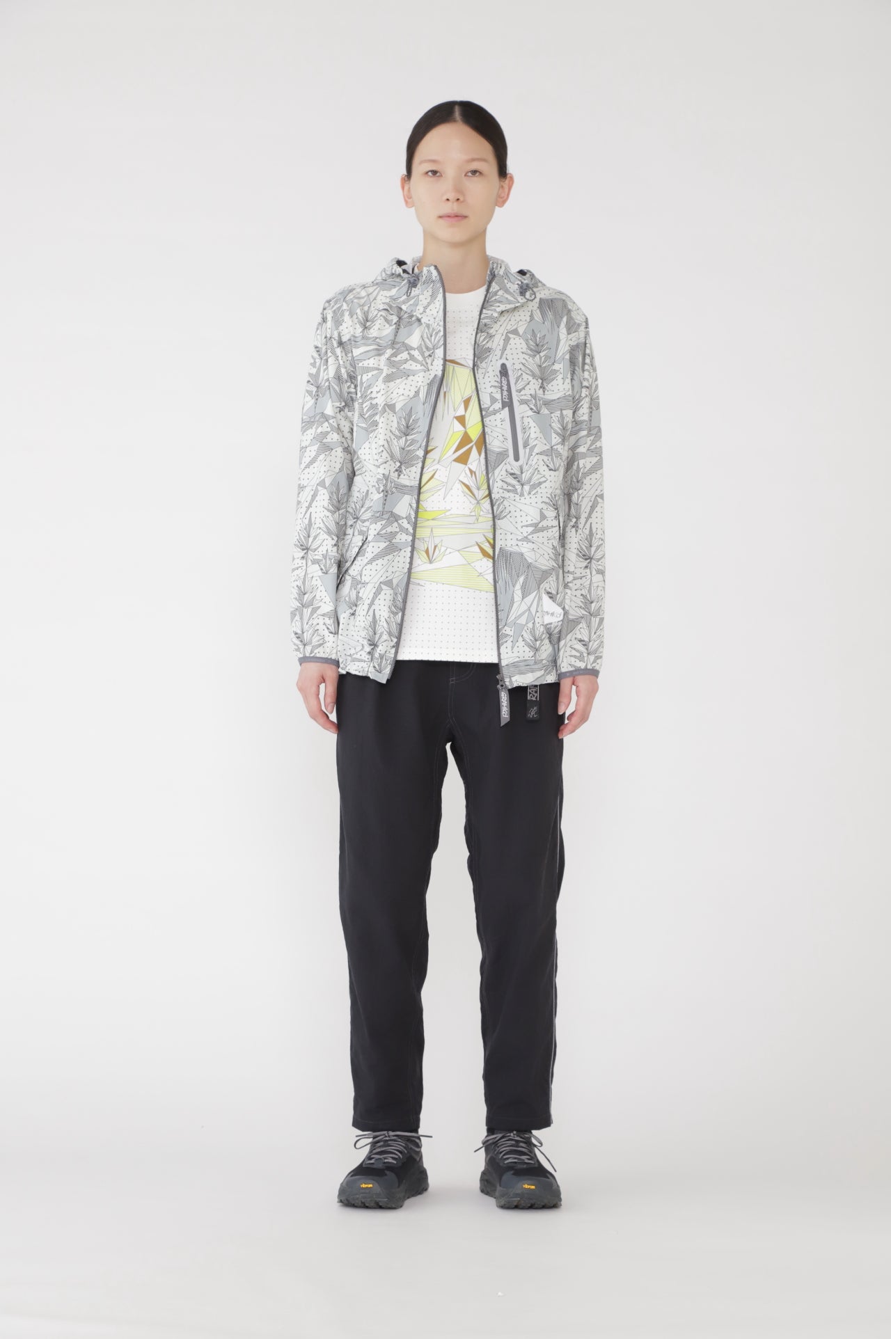 Gramicci x and wander Brushed Nylon Jacket (Yosemite Grey)