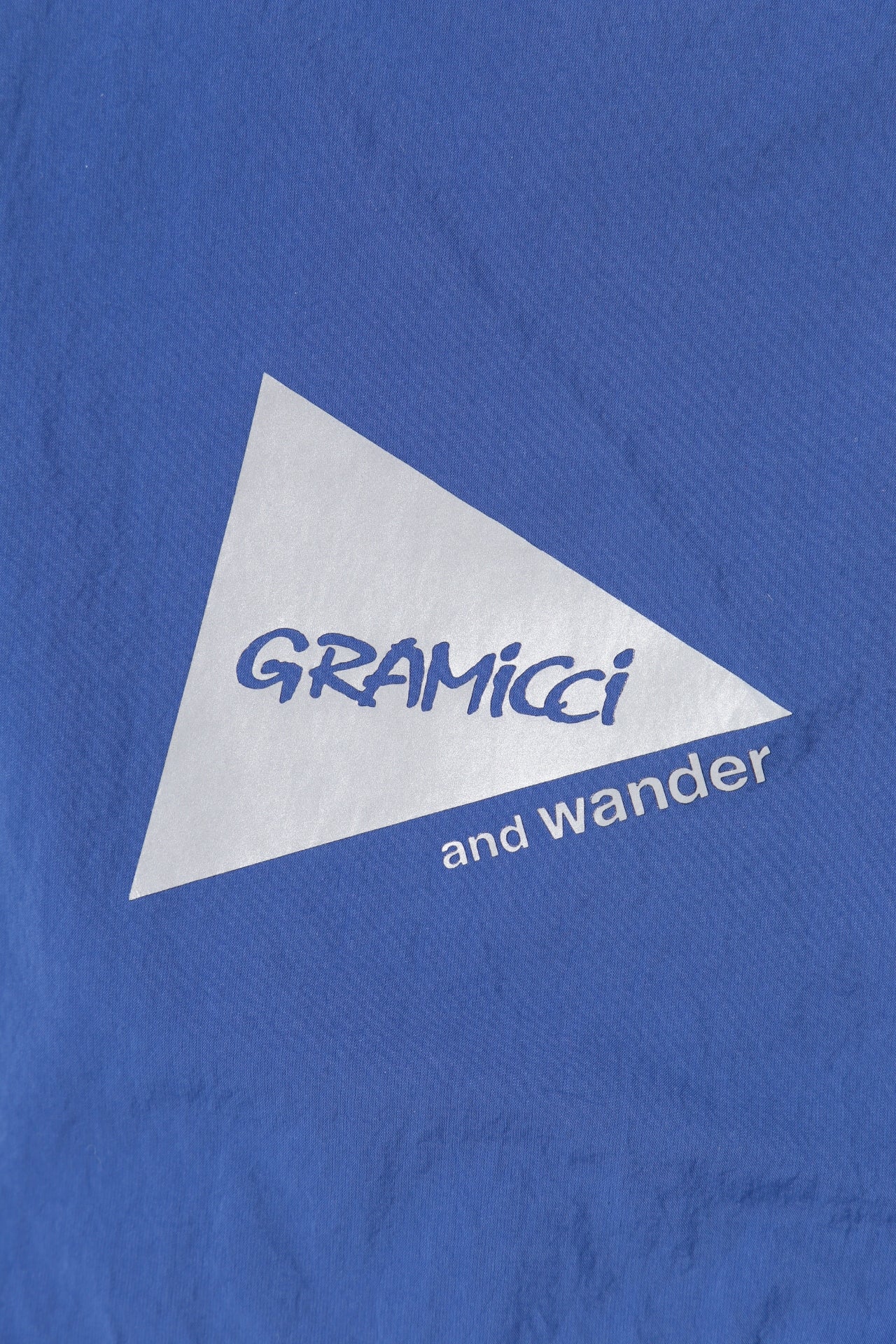 Gramicci x and wander Brushed Nylon Vest (Blue)